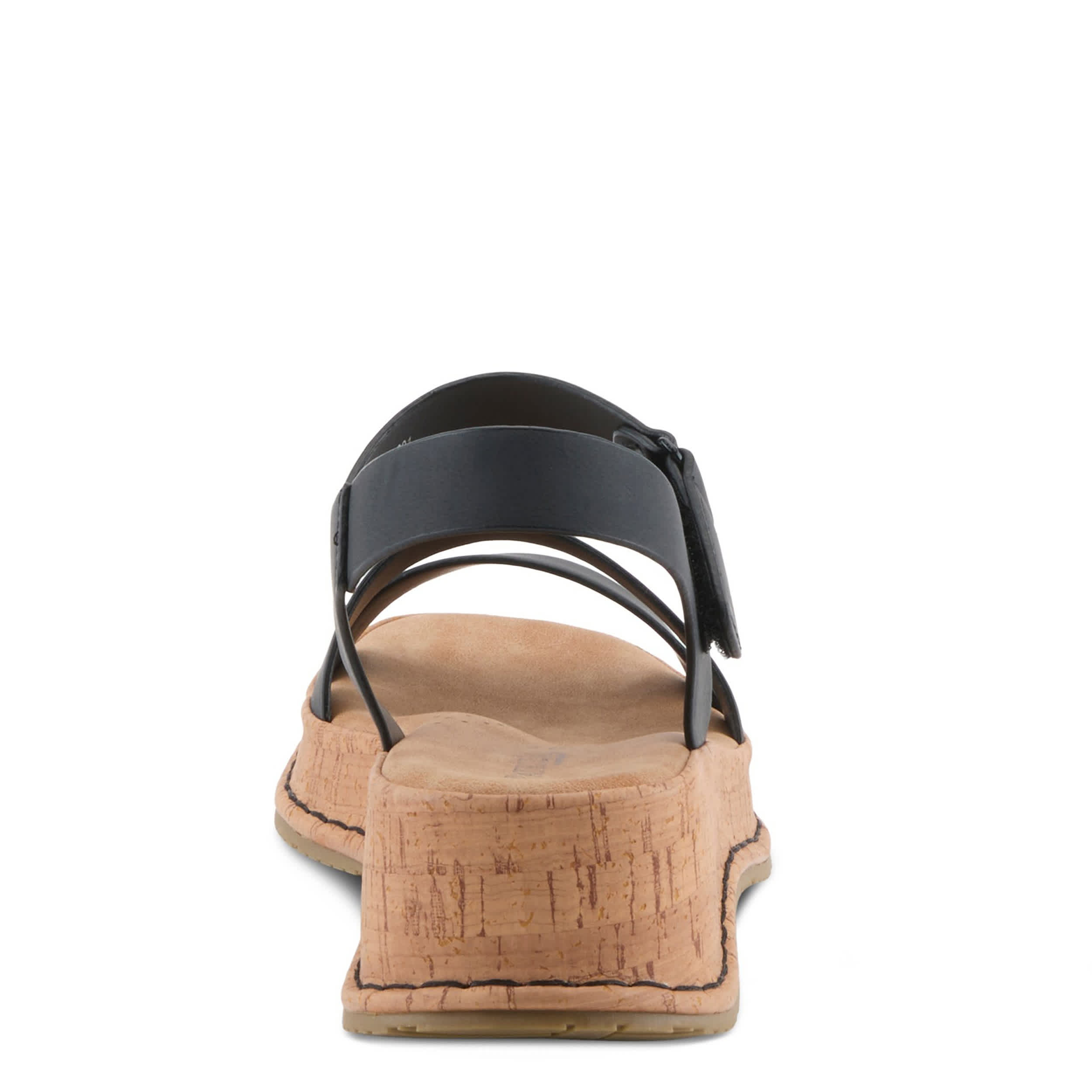 PATRIZIA-WOMENS MONIECE WEDGE SANDAL-BLACK & 