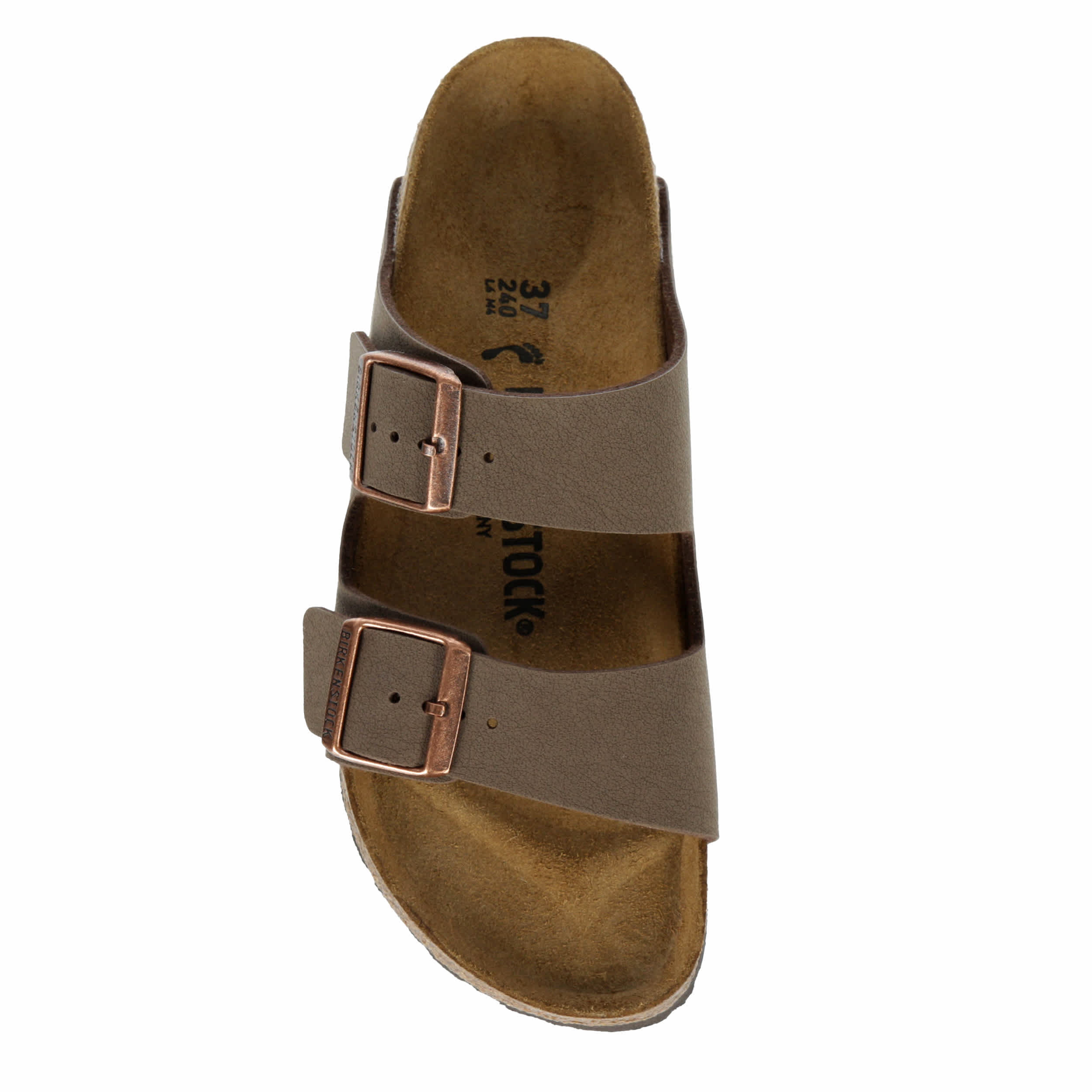 WOMENS ARIZONA FOOTBED SANDAL - BROWN