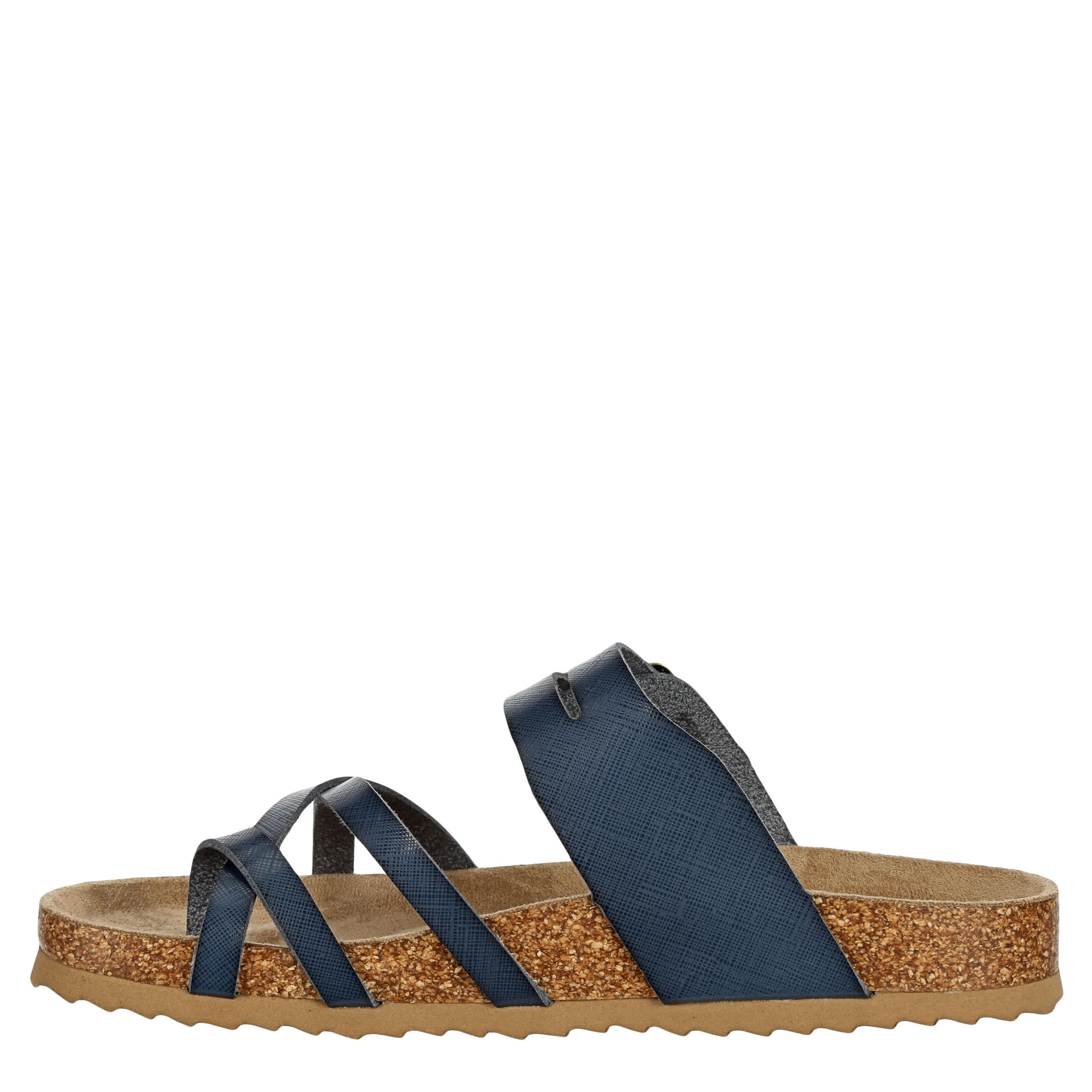 Navy Bjorndal Womens Sami Footbed Sandal | Rack Room Shoes