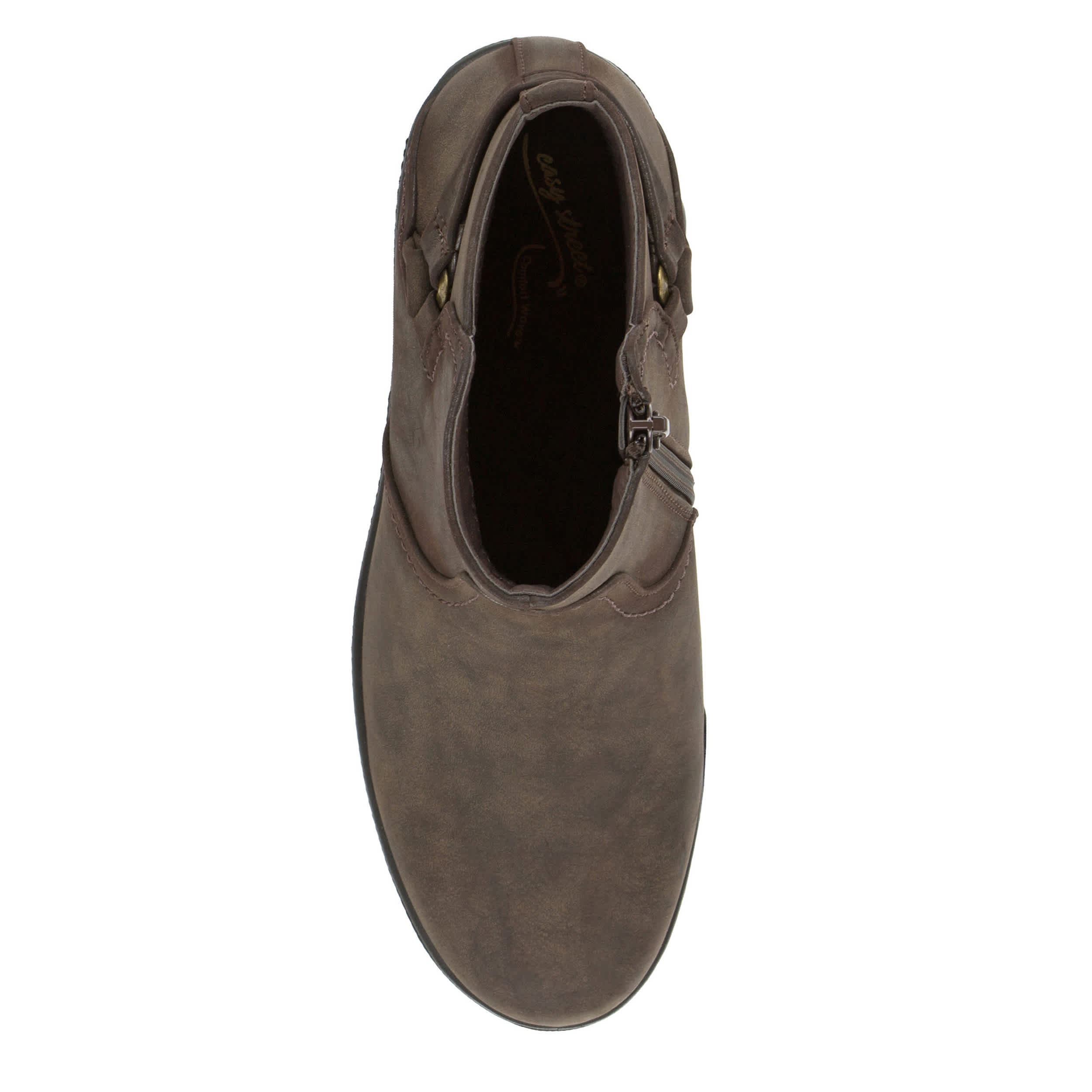 EASY STREET-WOMENS DAWNITA BOOTIE-GREY & 