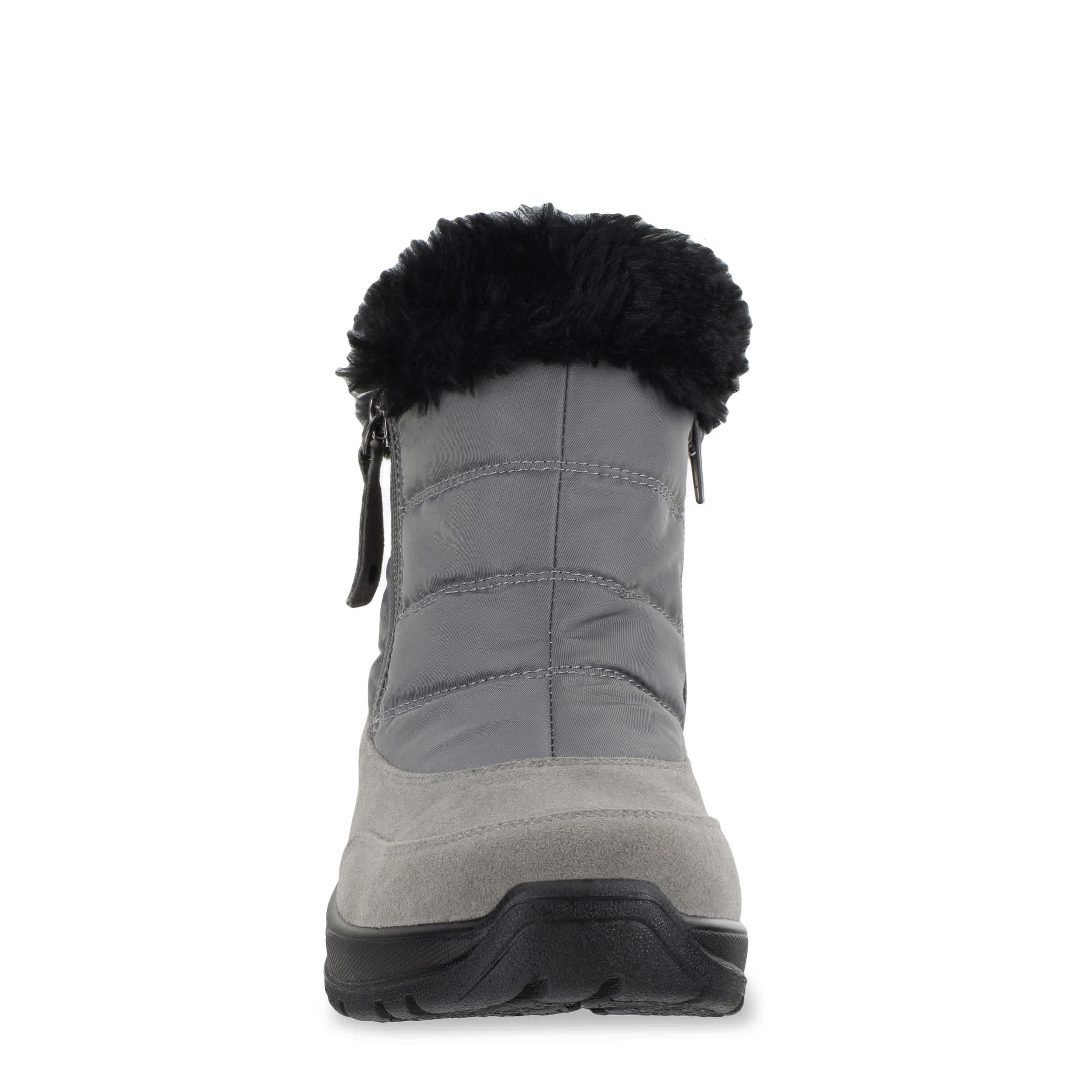 EASY STREET-WOMENS FROSTY SNOW BOOT-GREY & 