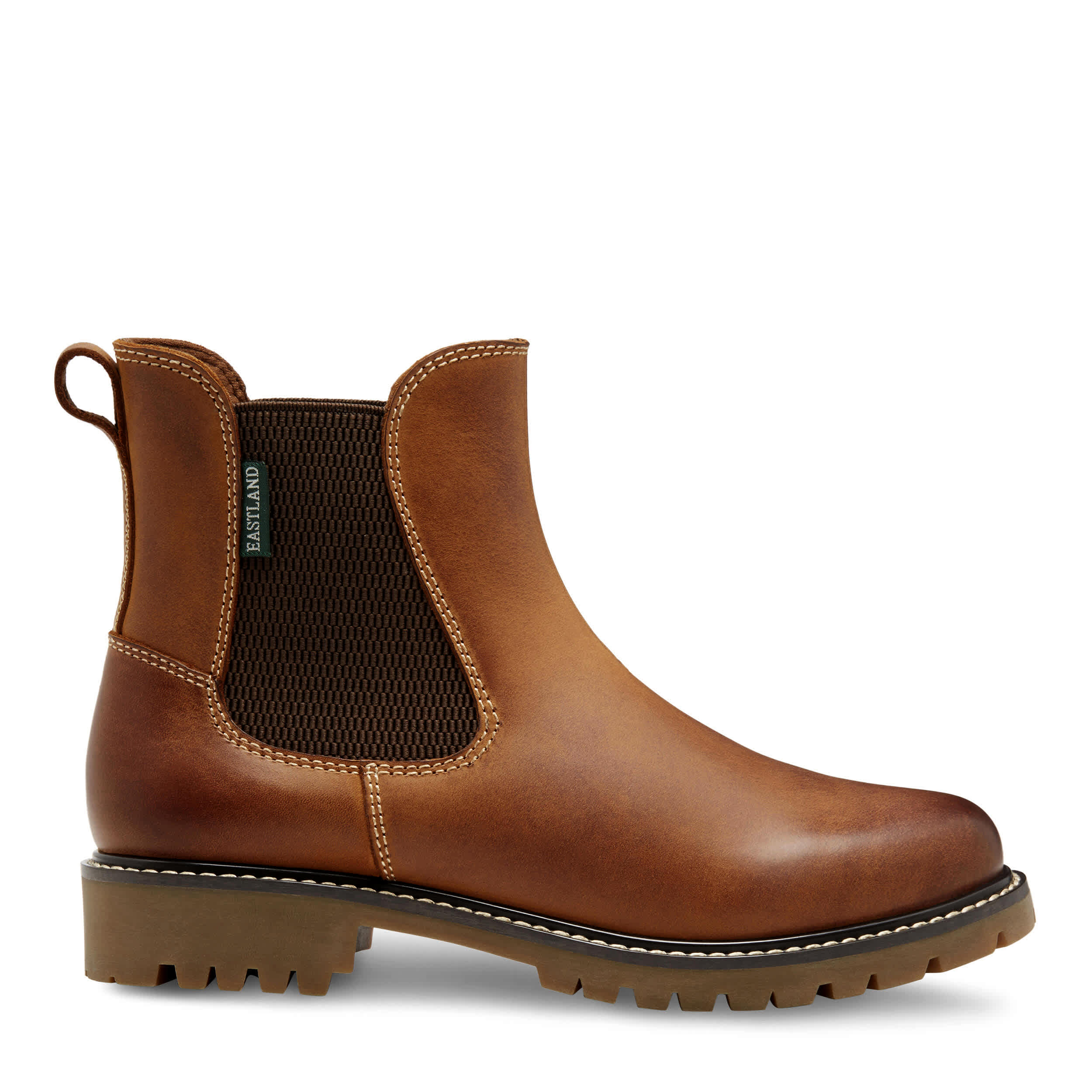 EASTLAND-WOMENS IDA CHELSEA BOOT-TAN & 