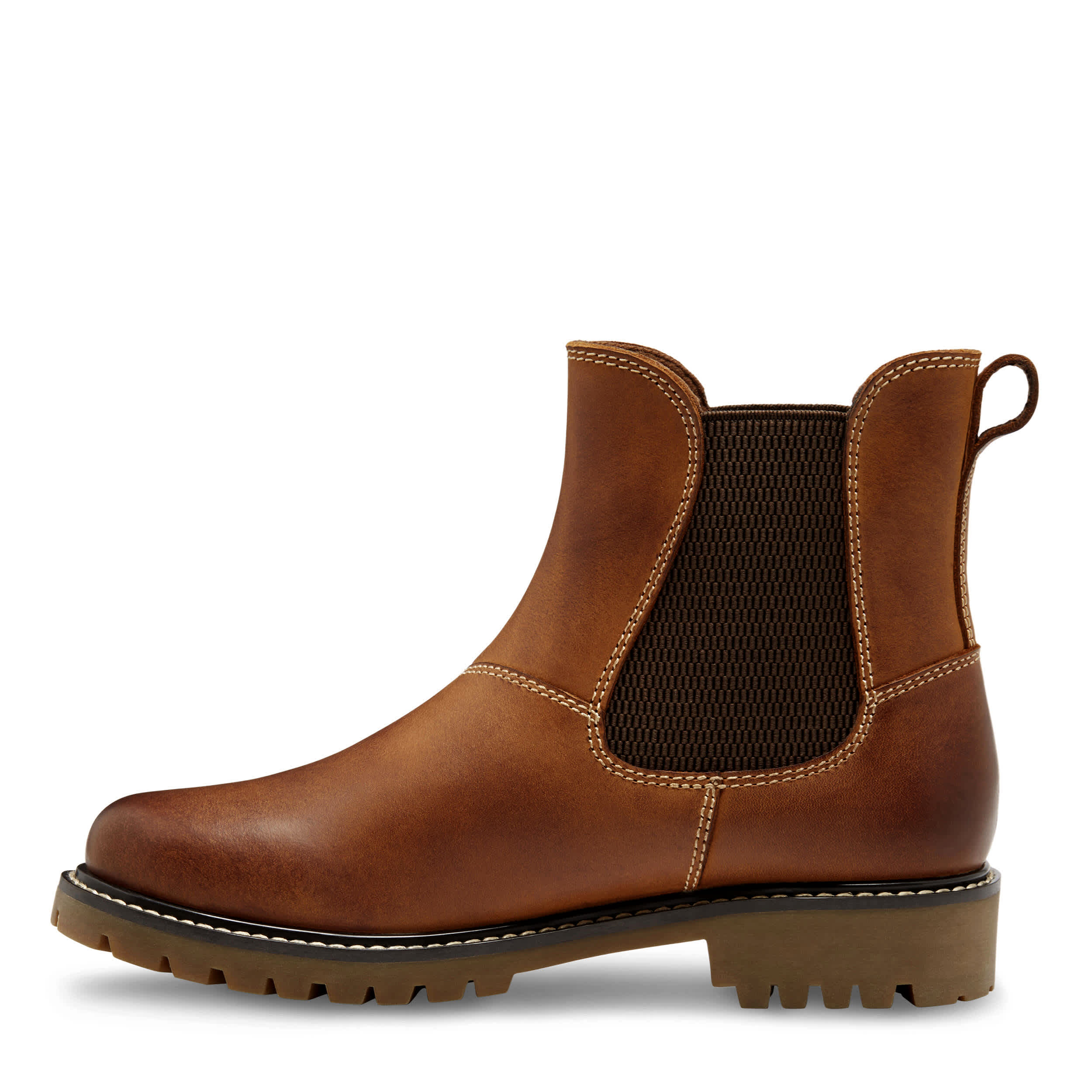 EASTLAND-WOMENS IDA CHELSEA BOOT-TAN & 