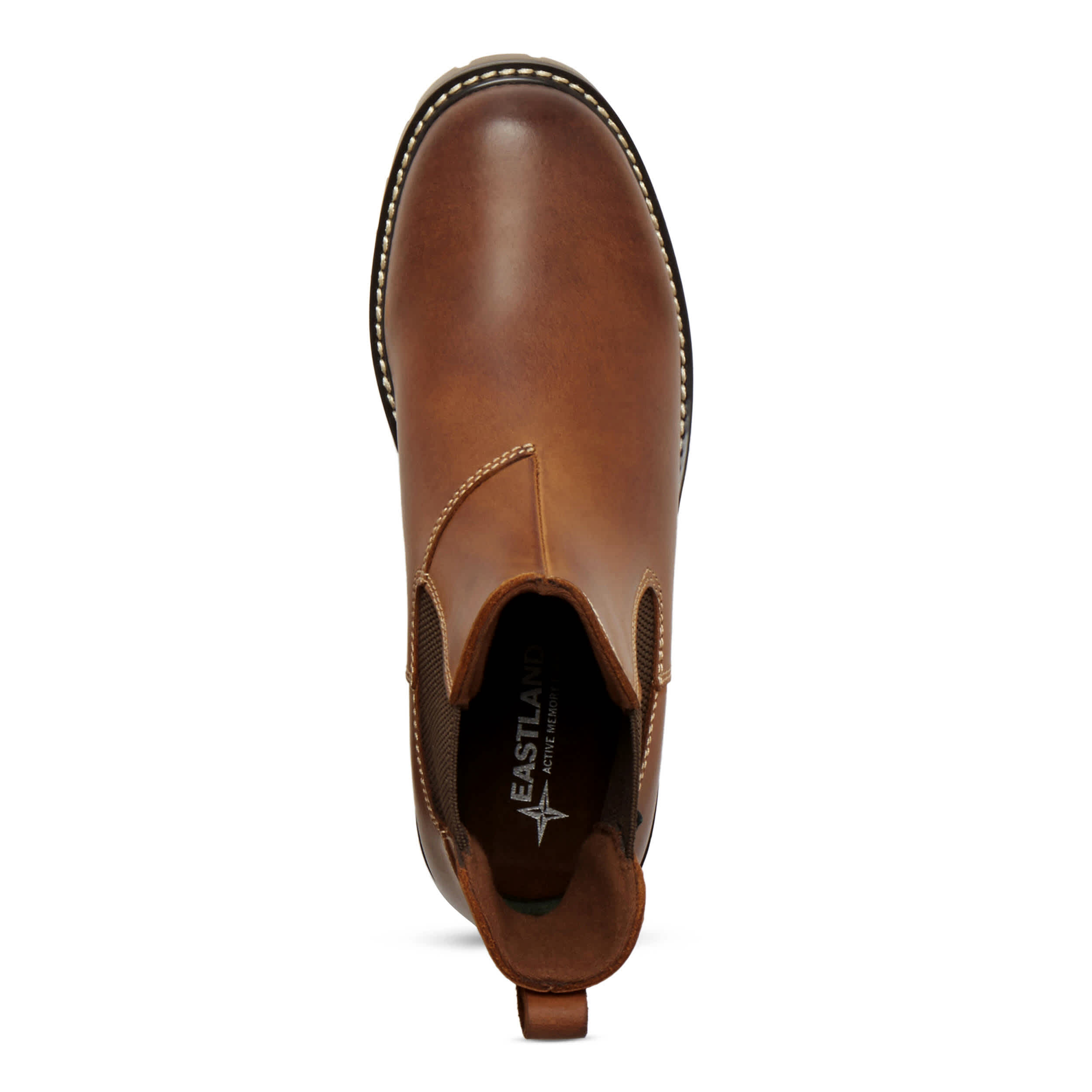 EASTLAND-WOMENS IDA CHELSEA BOOT-TAN & 