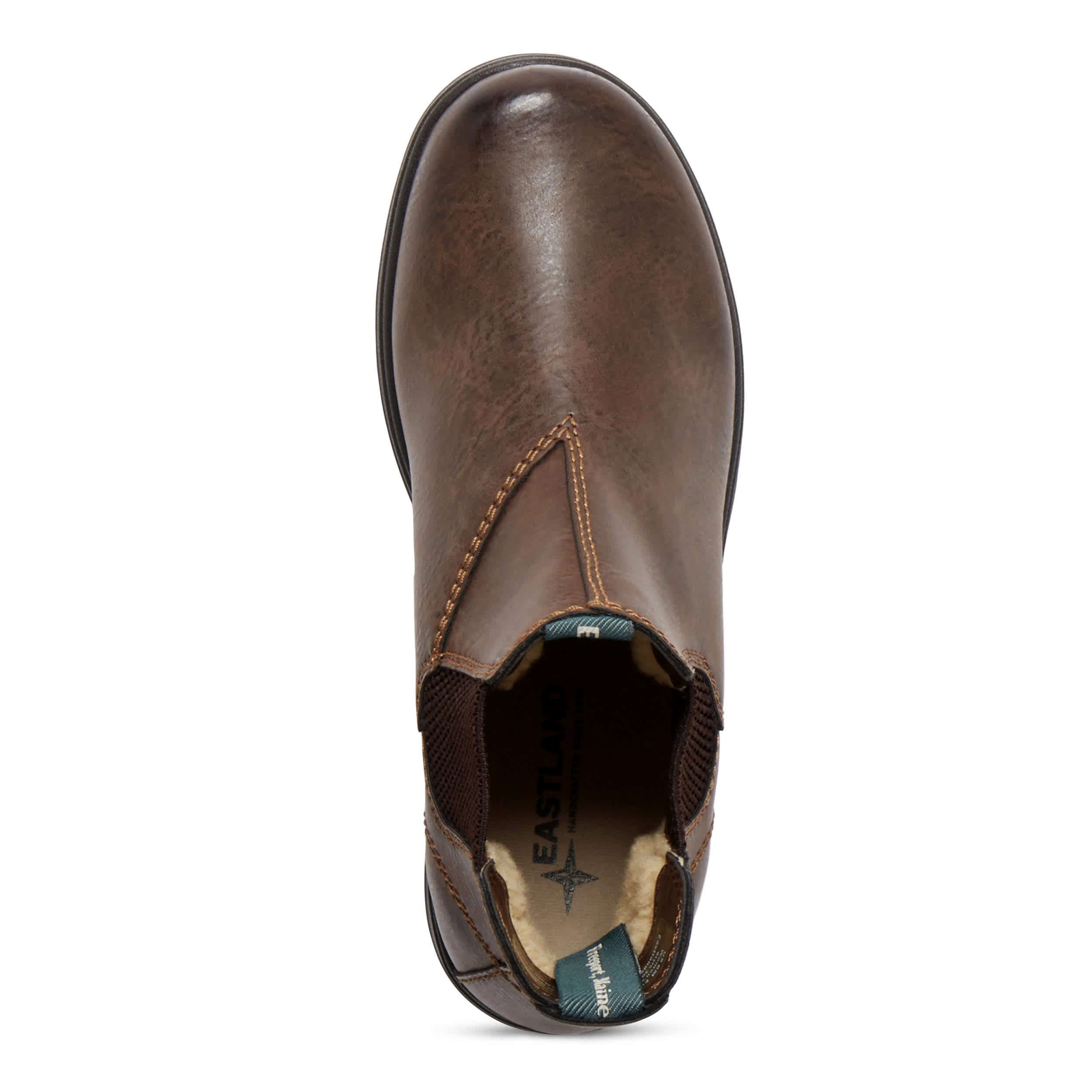EASTLAND-WOMENS BAJA CHELSEA BOOT-BROWN & 