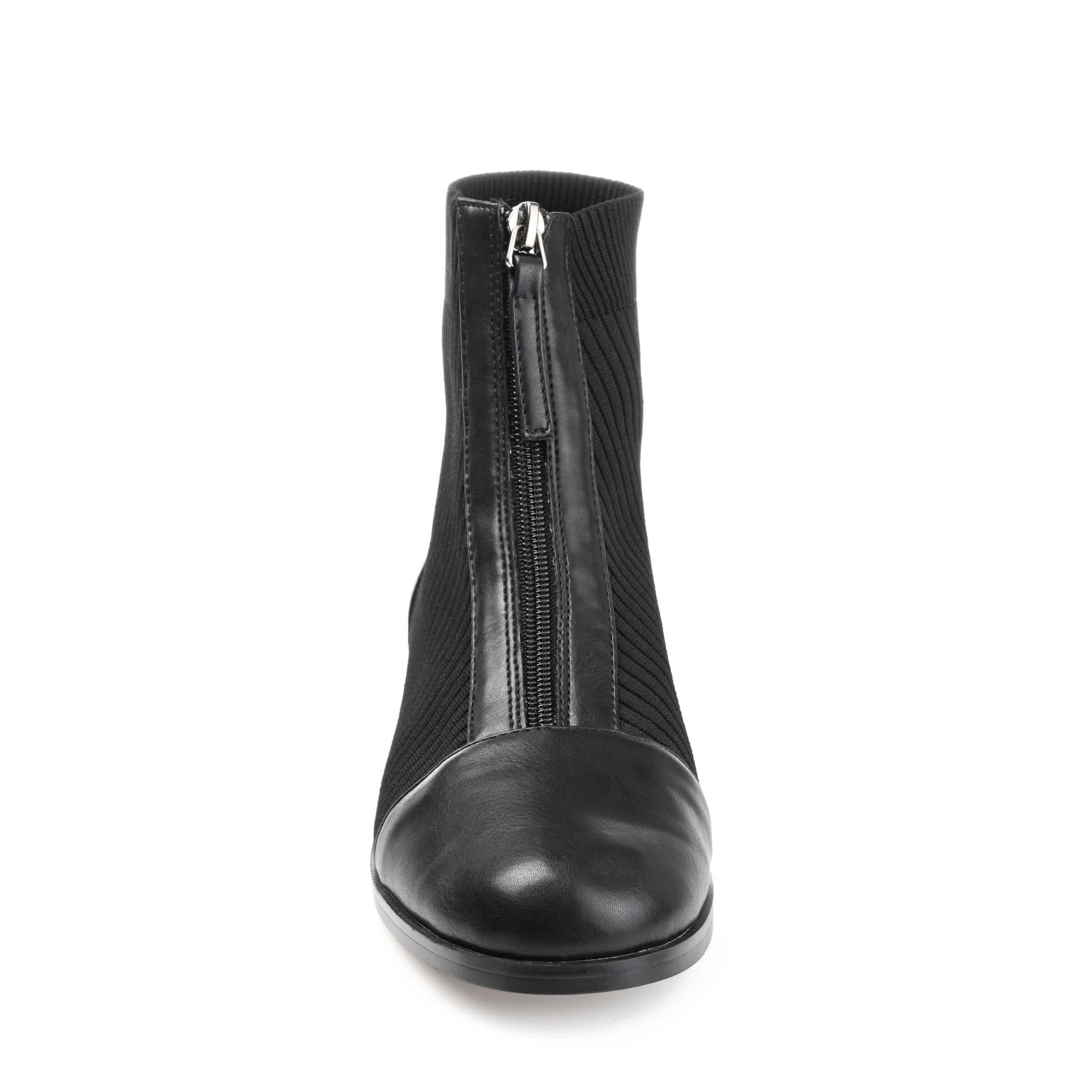 JOURNEE COLLECTION-WOMENS BEXLIE BOOTIE-BLACK & 