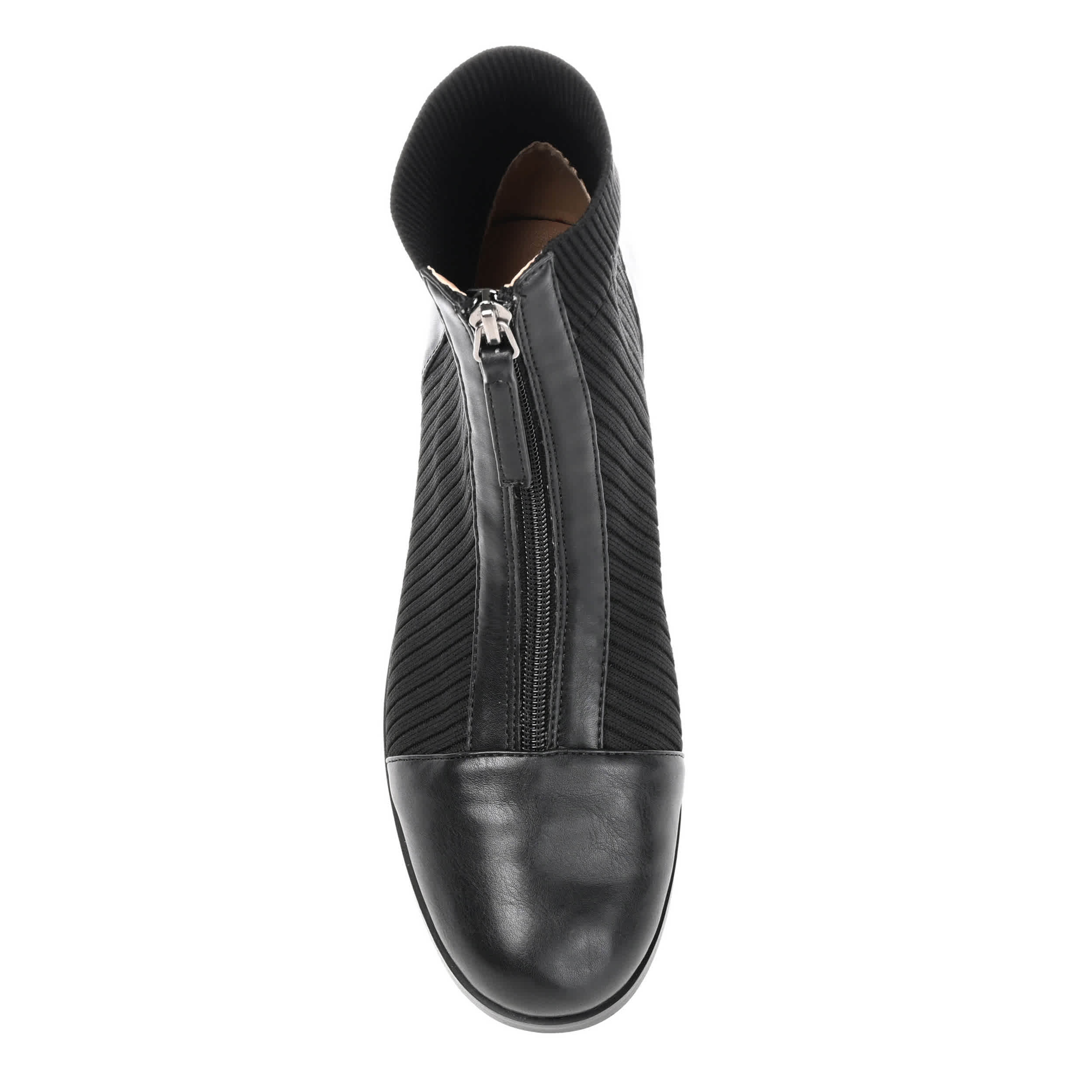 JOURNEE COLLECTION-WOMENS BEXLIE BOOTIE-BLACK & 