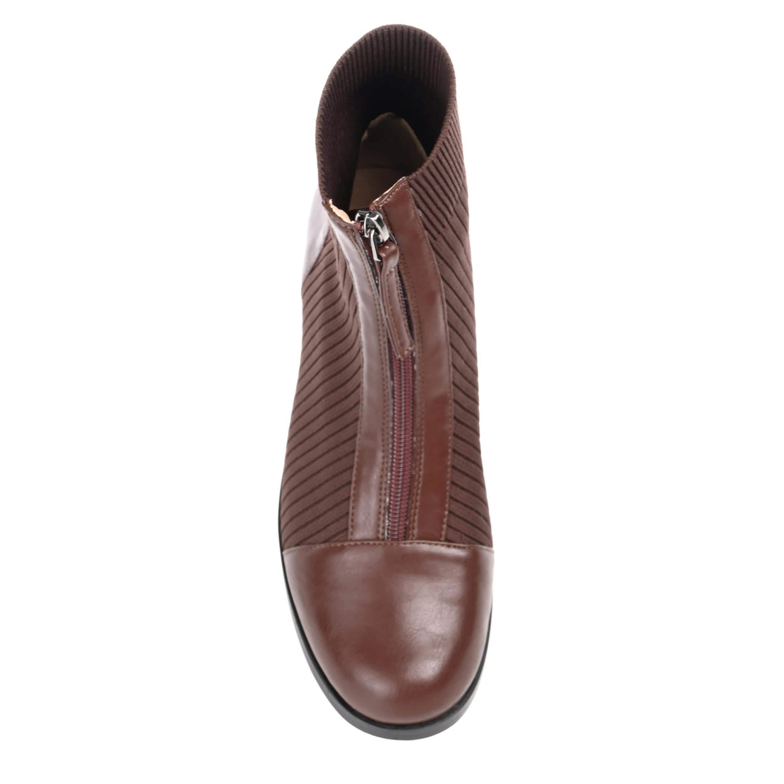 JOURNEE COLLECTION-WOMENS BEXLIE BOOTIE-BROWN & 