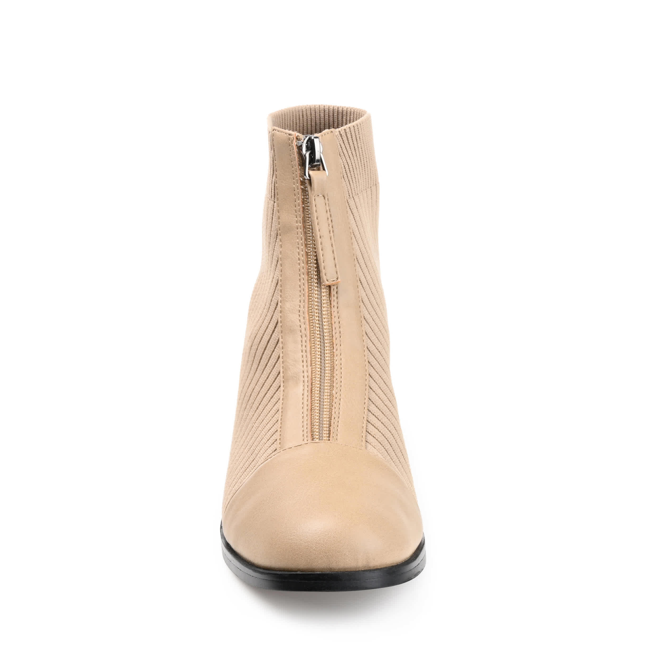 JOURNEE COLLECTION-WOMENS BEXLIE BOOTIE-TAN & 