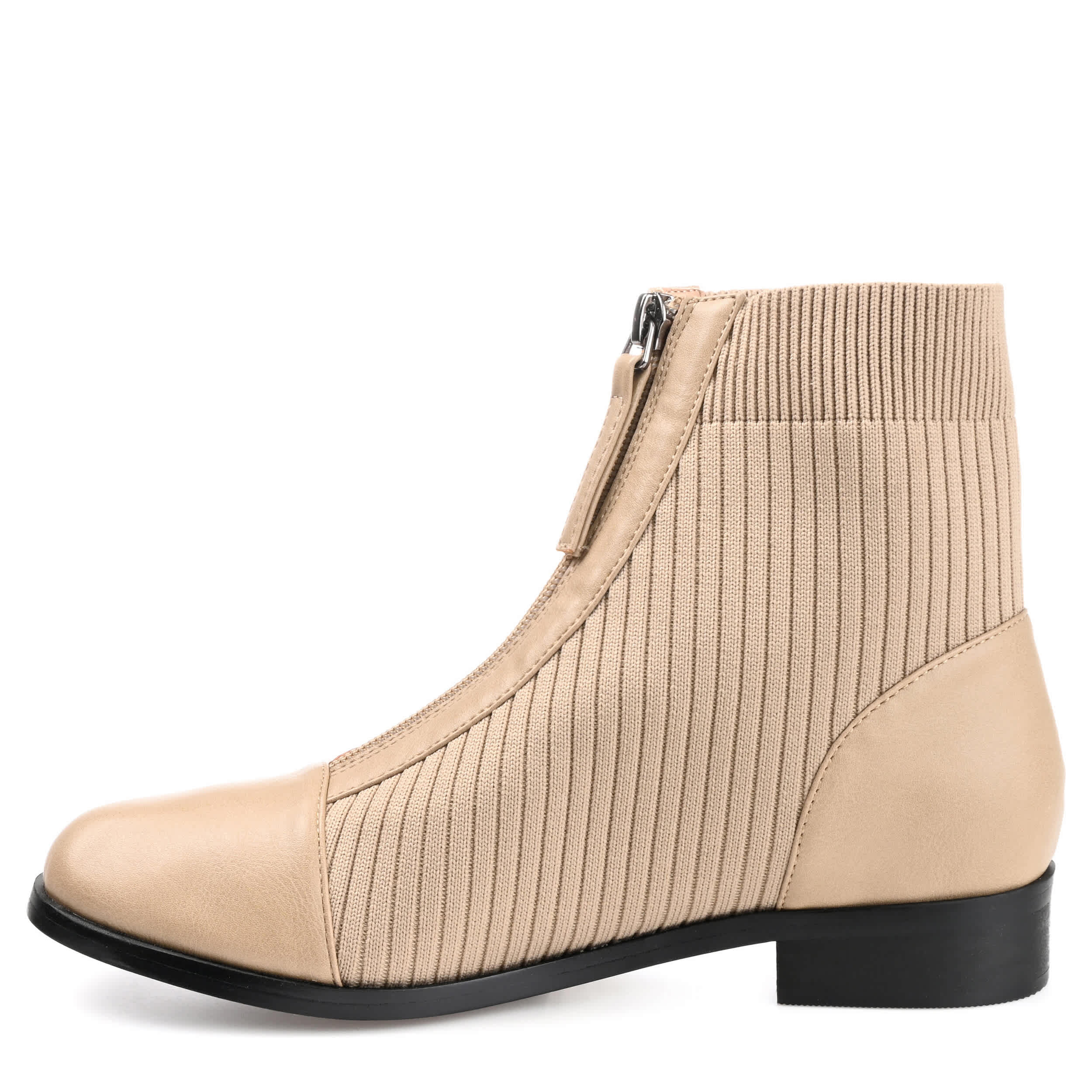 JOURNEE COLLECTION-WOMENS BEXLIE BOOTIE-TAN & 