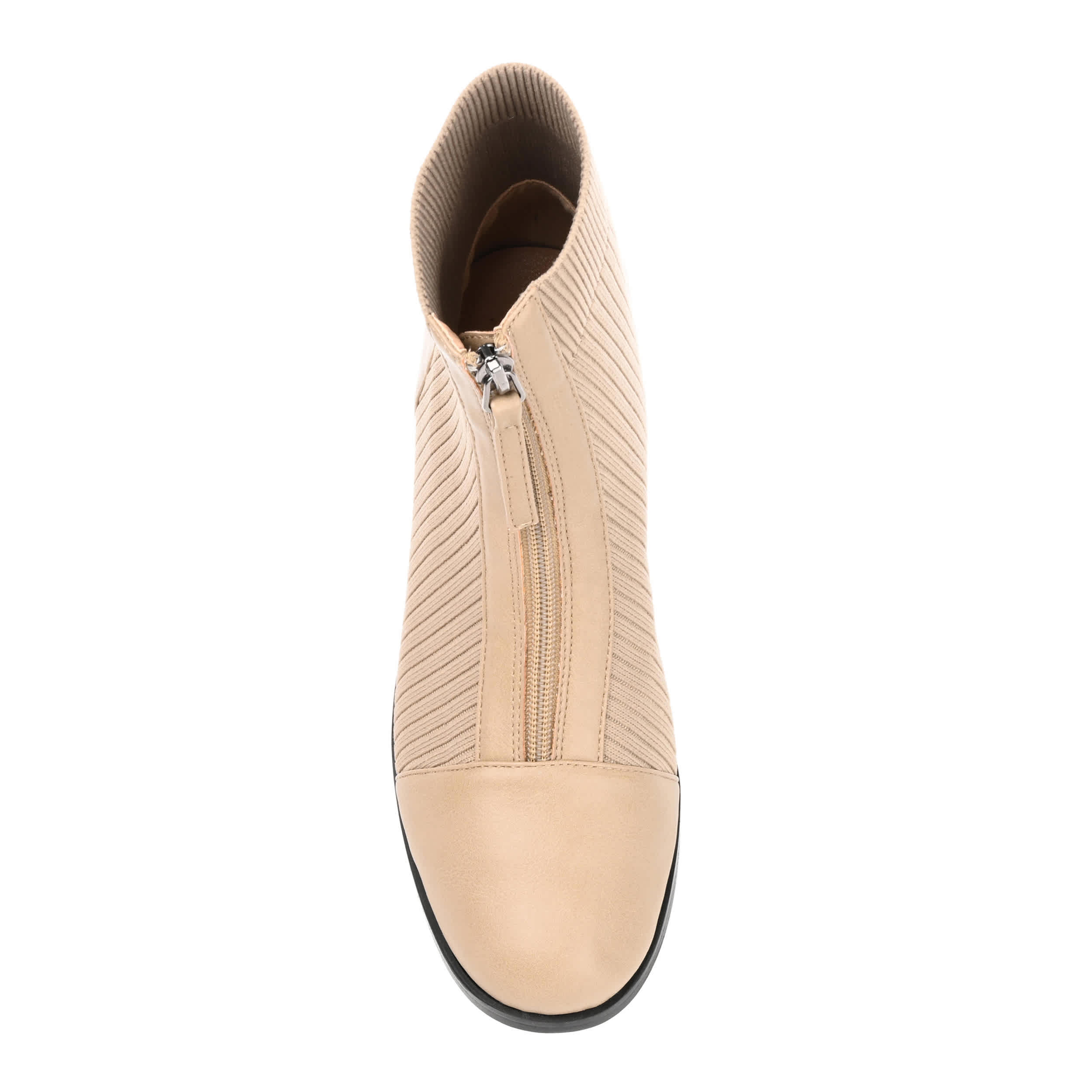 JOURNEE COLLECTION-WOMENS BEXLIE BOOTIE-TAN & 