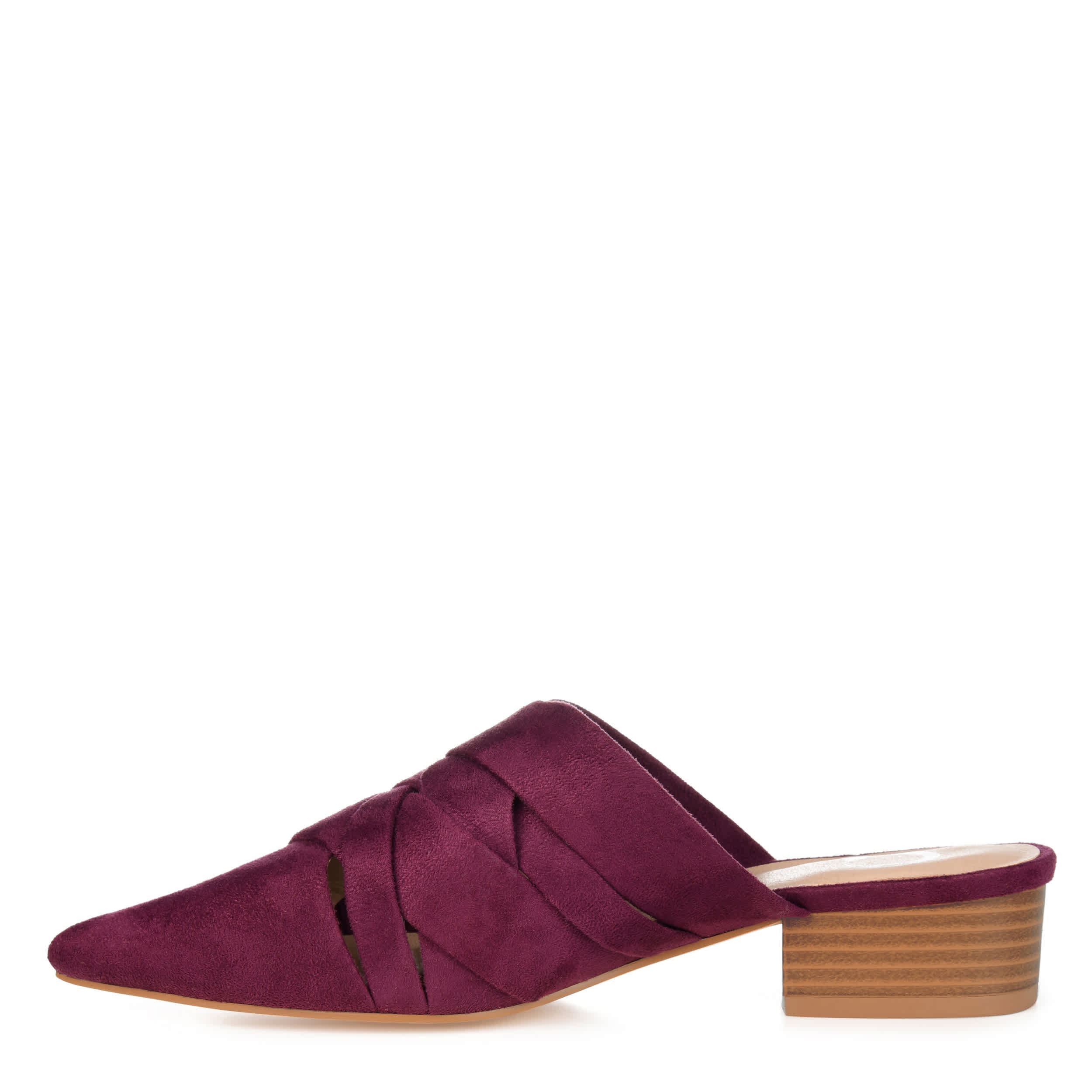 JOURNEE COLLECTION-WOMENS KALIDA MULE-PURPLE & 