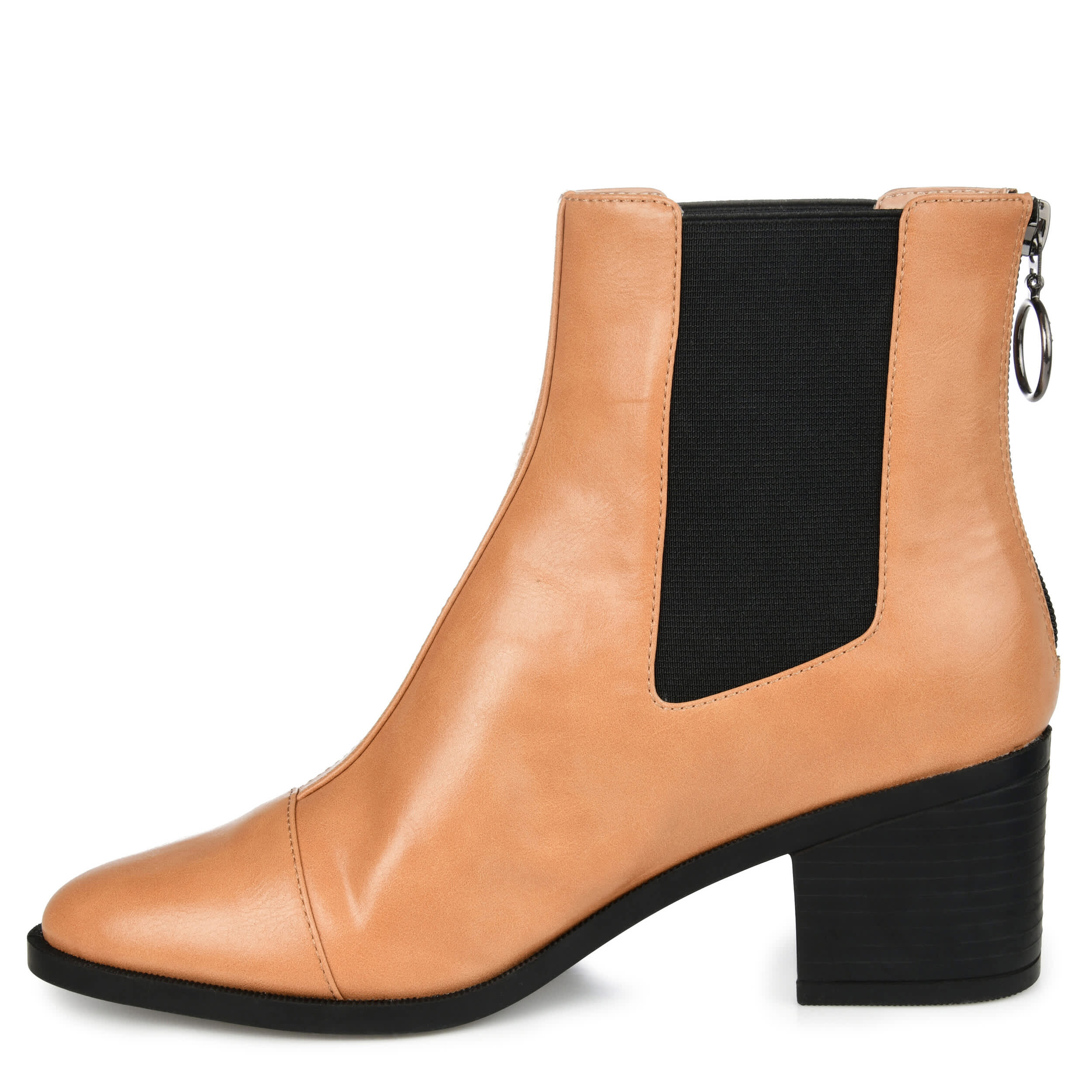 JOURNEE COLLECTION-WOMENS NIGELLA BOOTIE-TAN & 