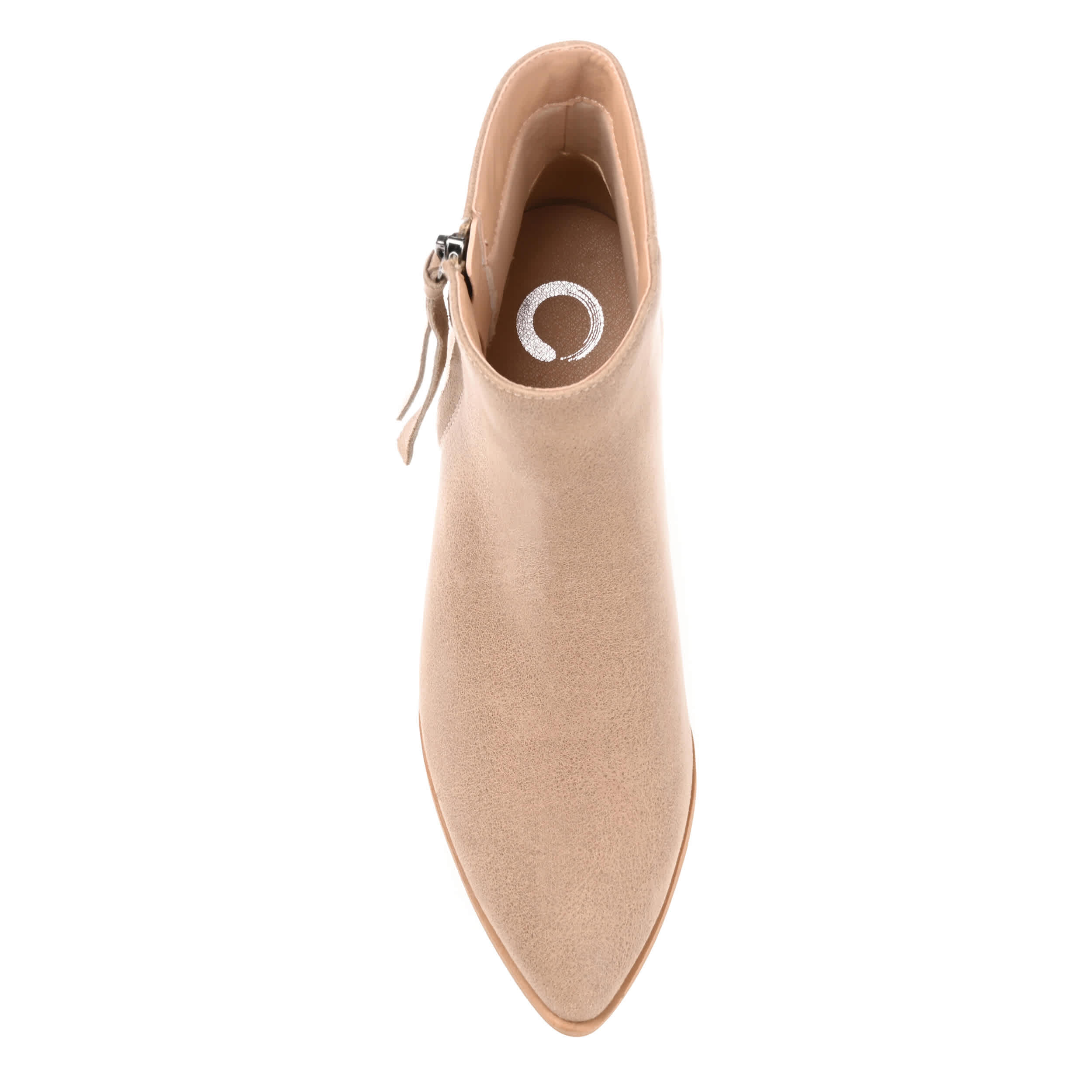 JOURNEE COLLECTION-WOMENS SADIYA BOOTIE-TAUPE & 