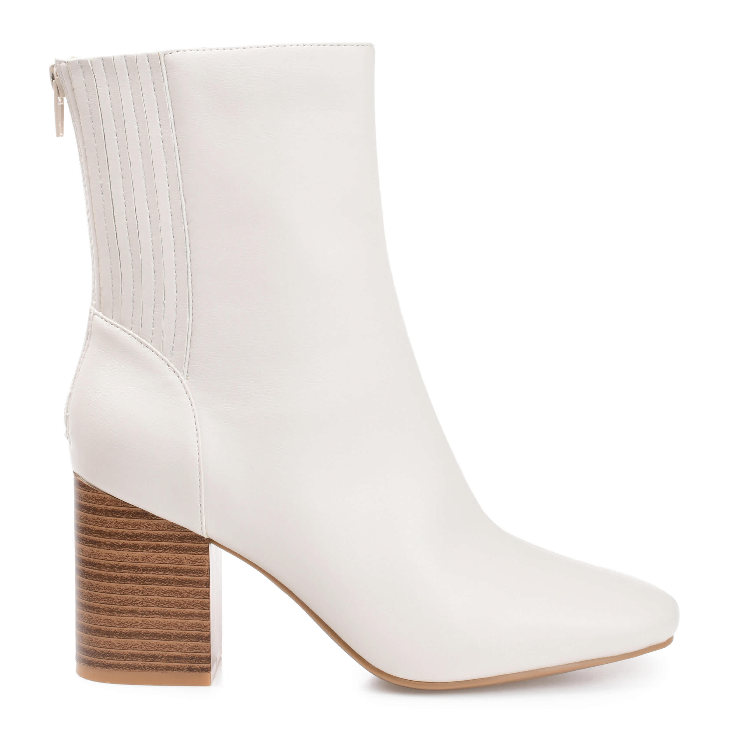 JOURNEE COLLECTION-WOMENS MAIZE BOOTIE-BONE & 