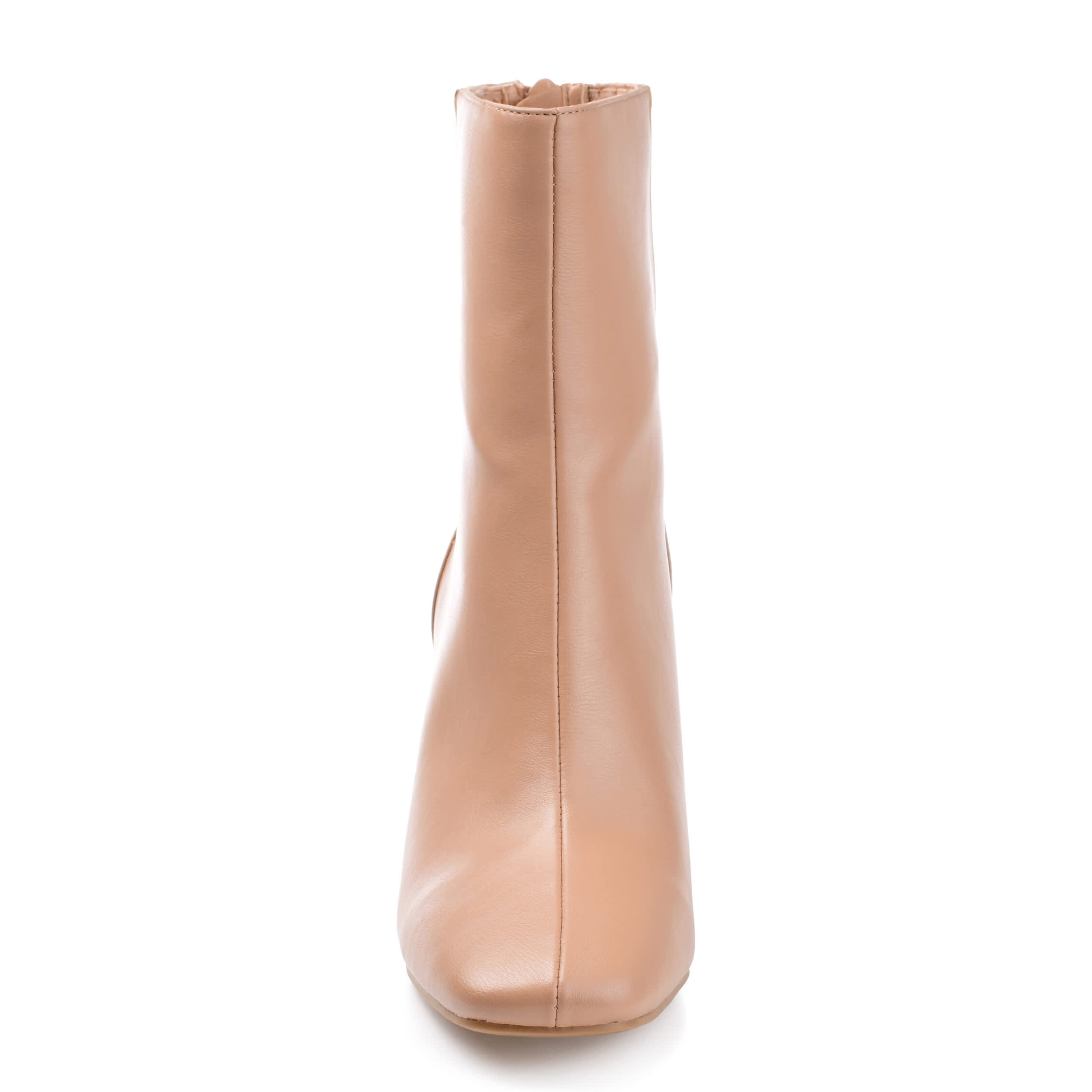 JOURNEE COLLECTION-WOMENS MAIZE BOOTIE-NUDE & 