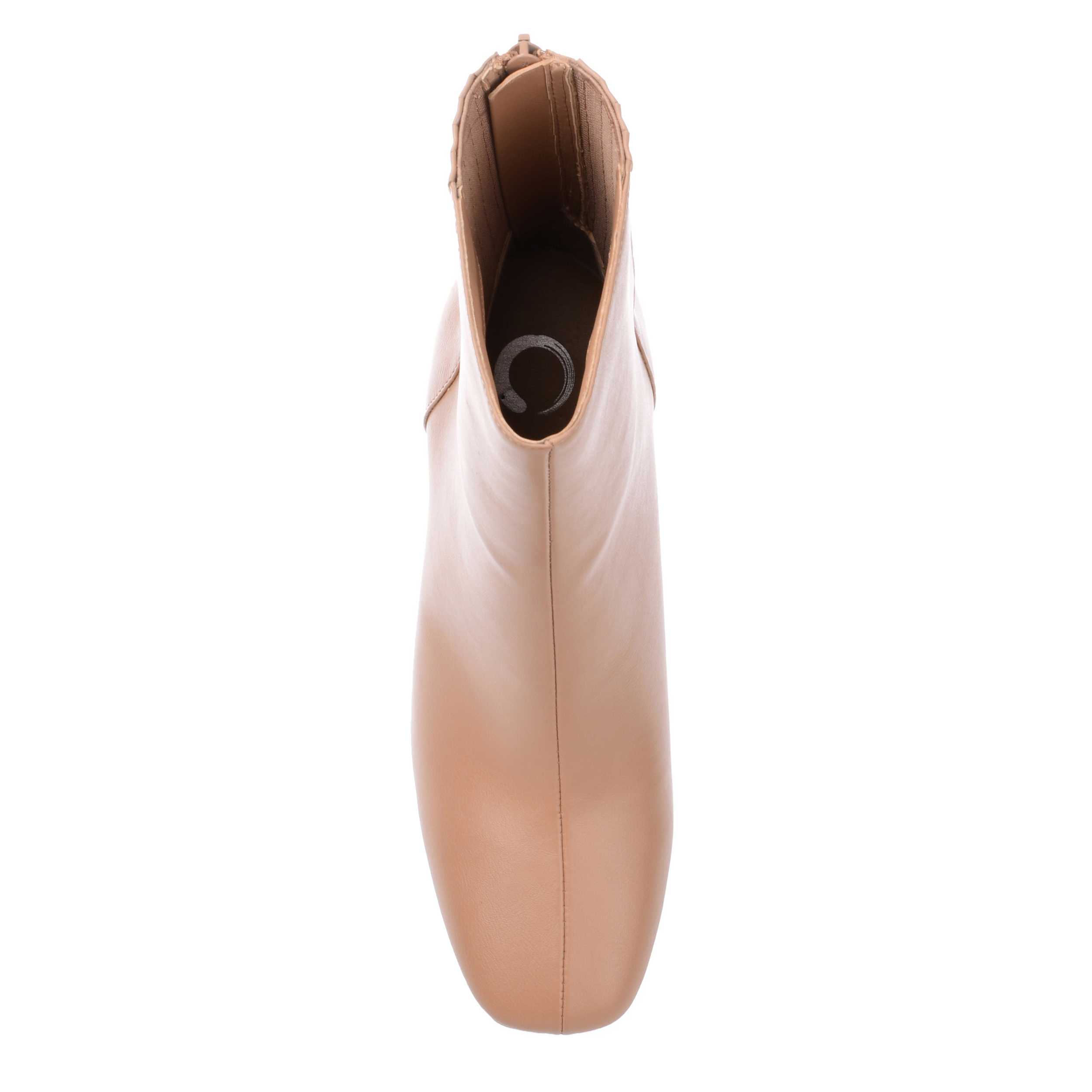 JOURNEE COLLECTION-WOMENS MAIZE BOOTIE-NUDE & 