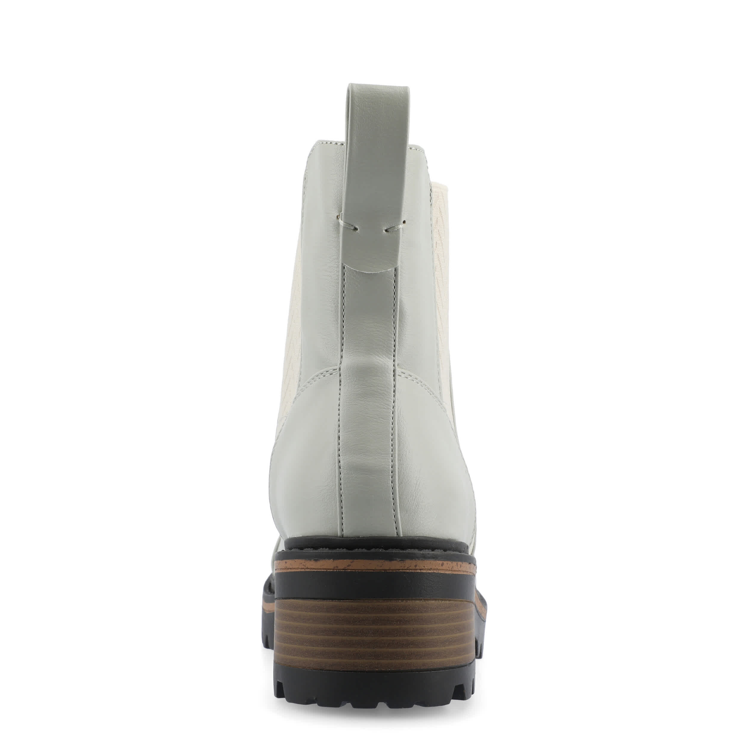 JOURNEE COLLECTION-WOMENS MIRETTE BOOTIE-GREY & 