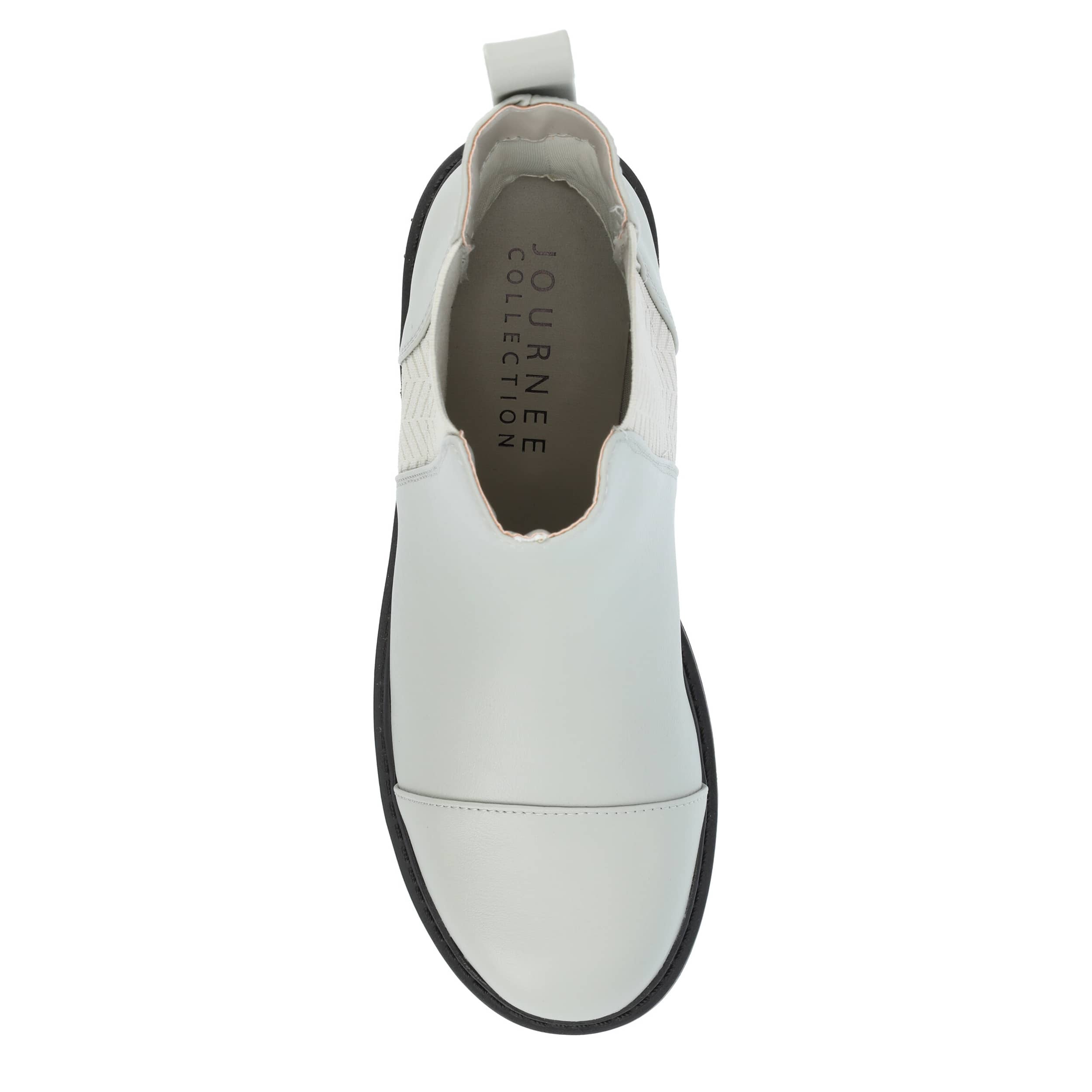 JOURNEE COLLECTION-WOMENS MIRETTE BOOTIE-GREY & 