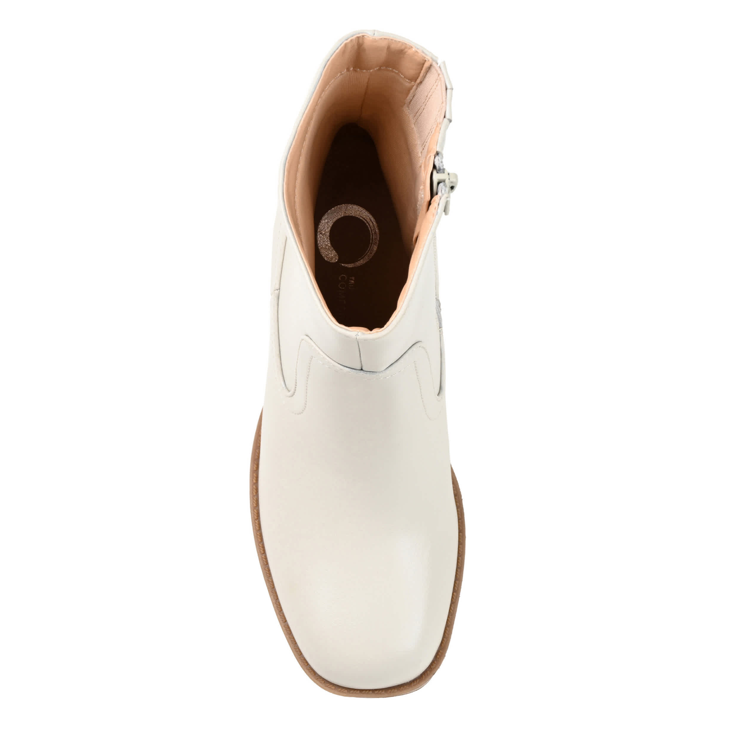 JOURNEE COLLECTION-WOMENS BRITTANY ANKLE BOOT-GREY & 