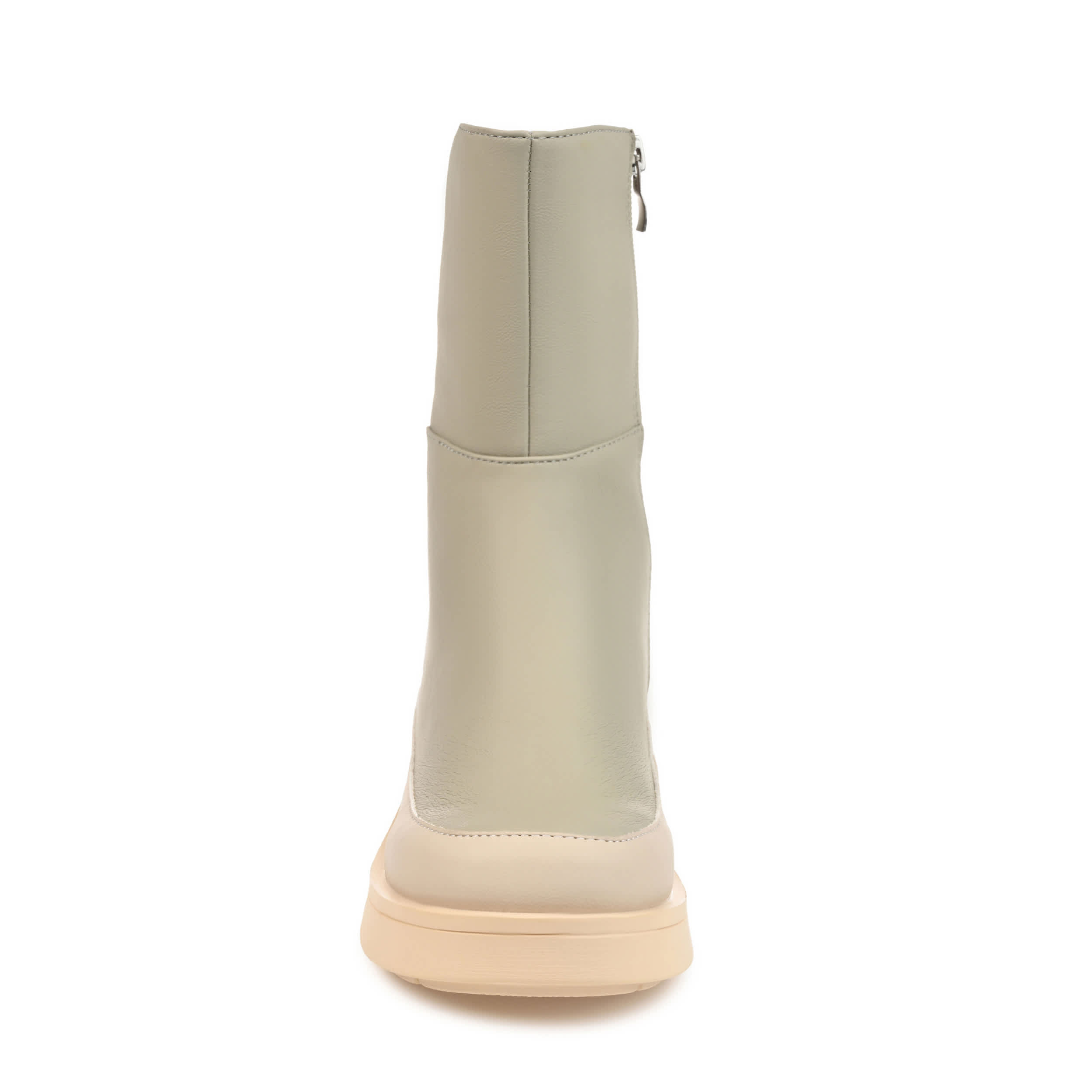 JOURNEE COLLECTION-WOMENS CRISTEN ANKLE BOOT-OLIVE & 