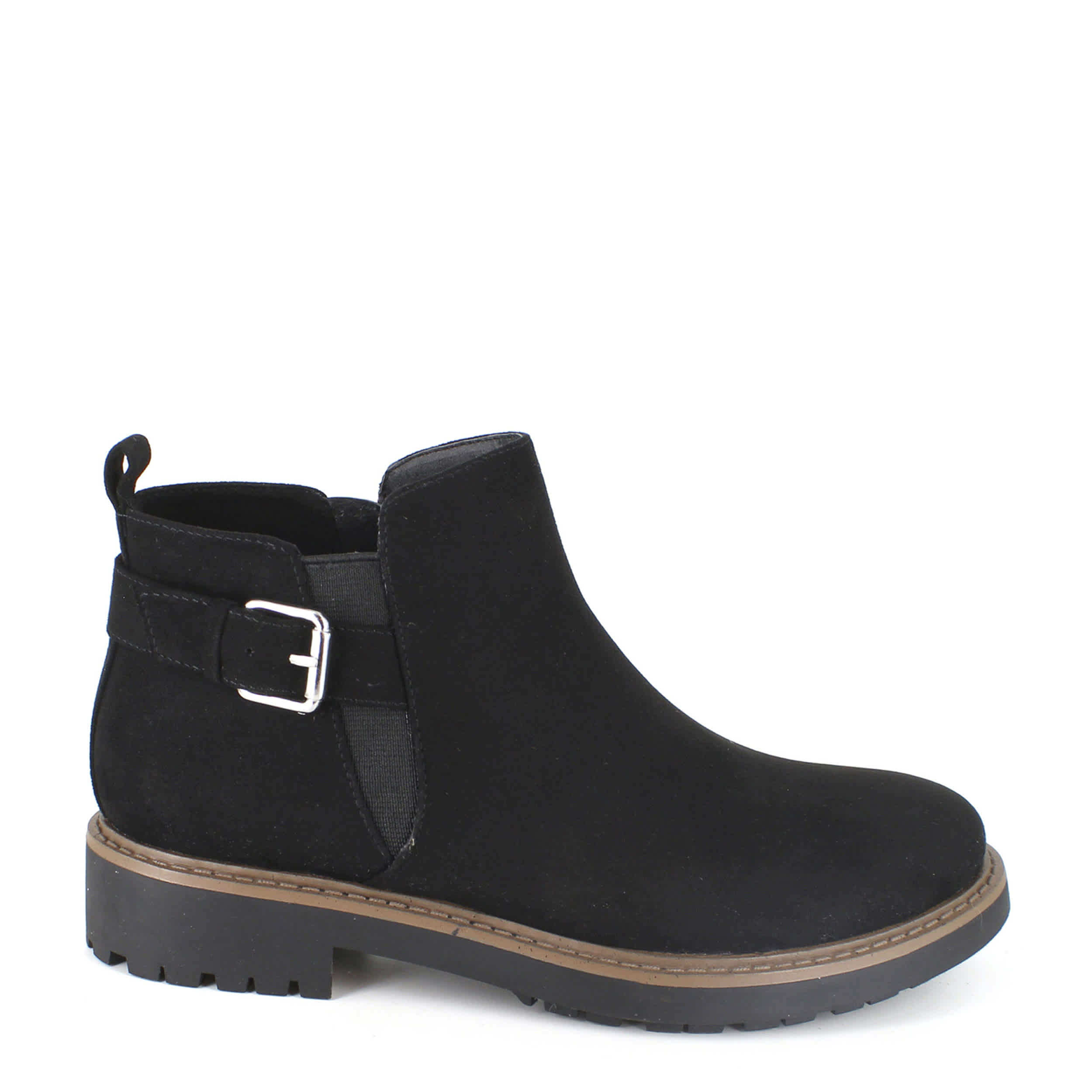 ESPRIT-WOMENS SIENNA ANKLE BOOT-BLACK & 