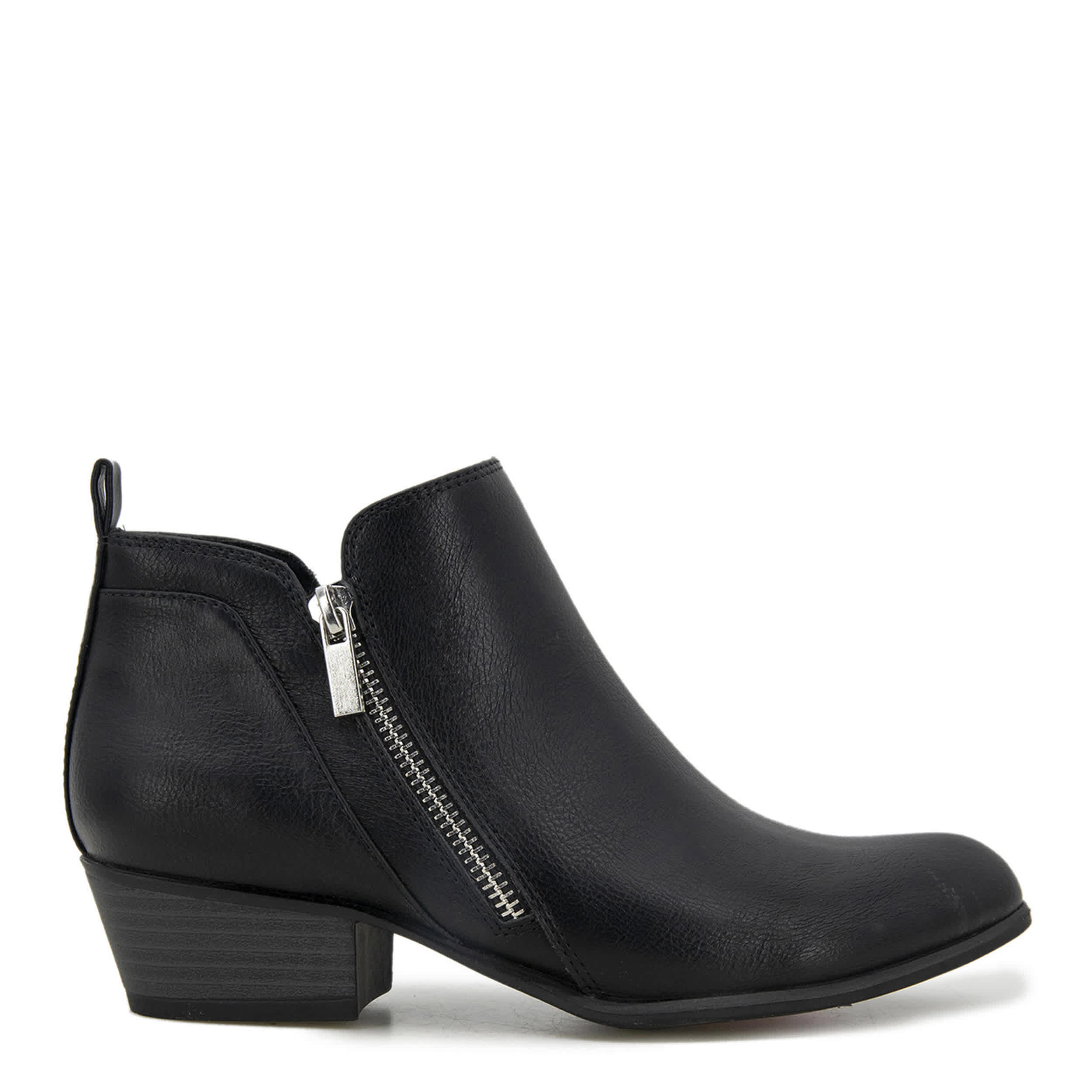 ESPRIT-WOMENS TIMBER ANKLE BOOT-BLACK & 