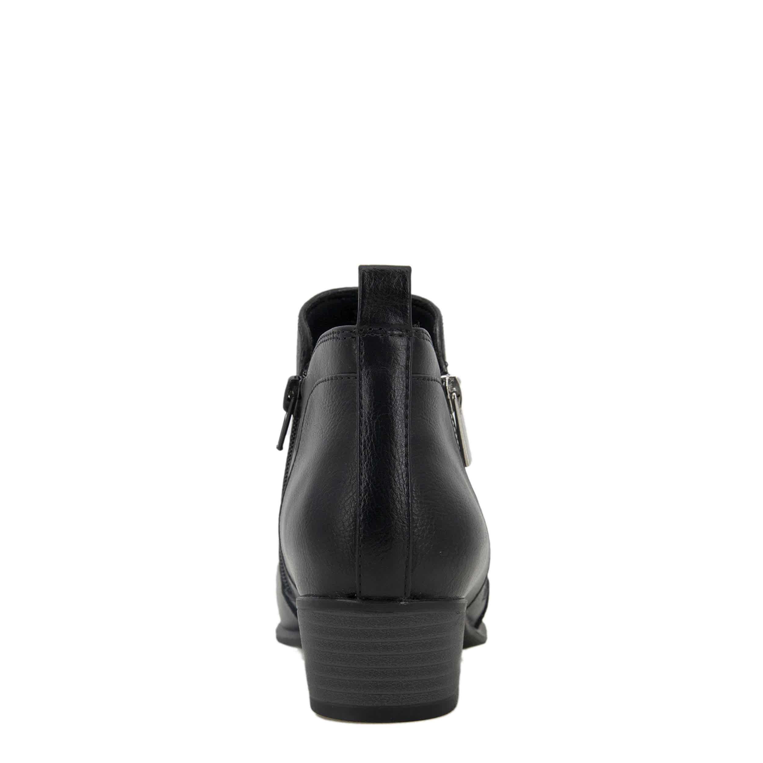ESPRIT-WOMENS TIMBER ANKLE BOOT-BLACK & 