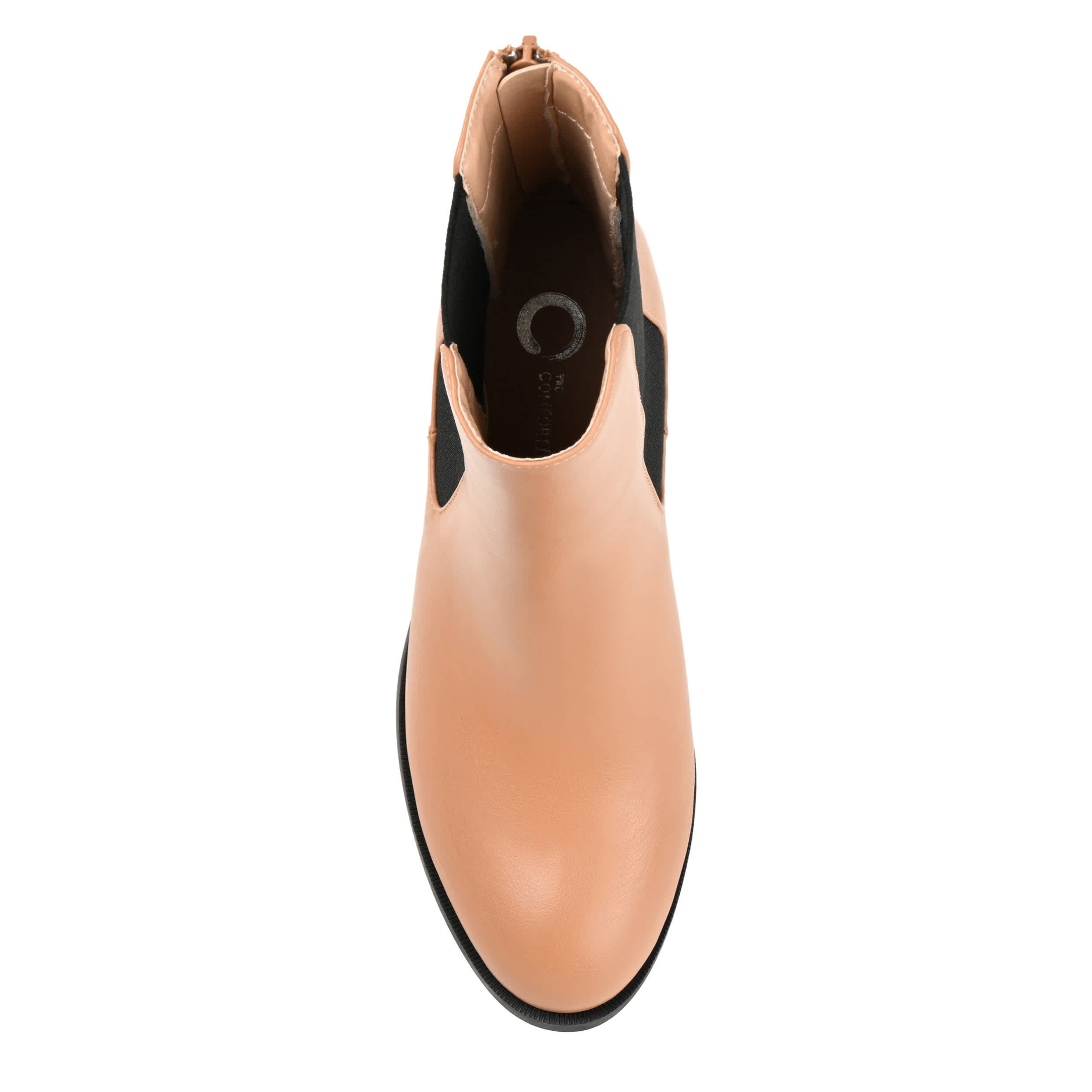JOURNEE COLLECTION-WOMENS TAYSHIA ANKLE BOOT-TAN & 