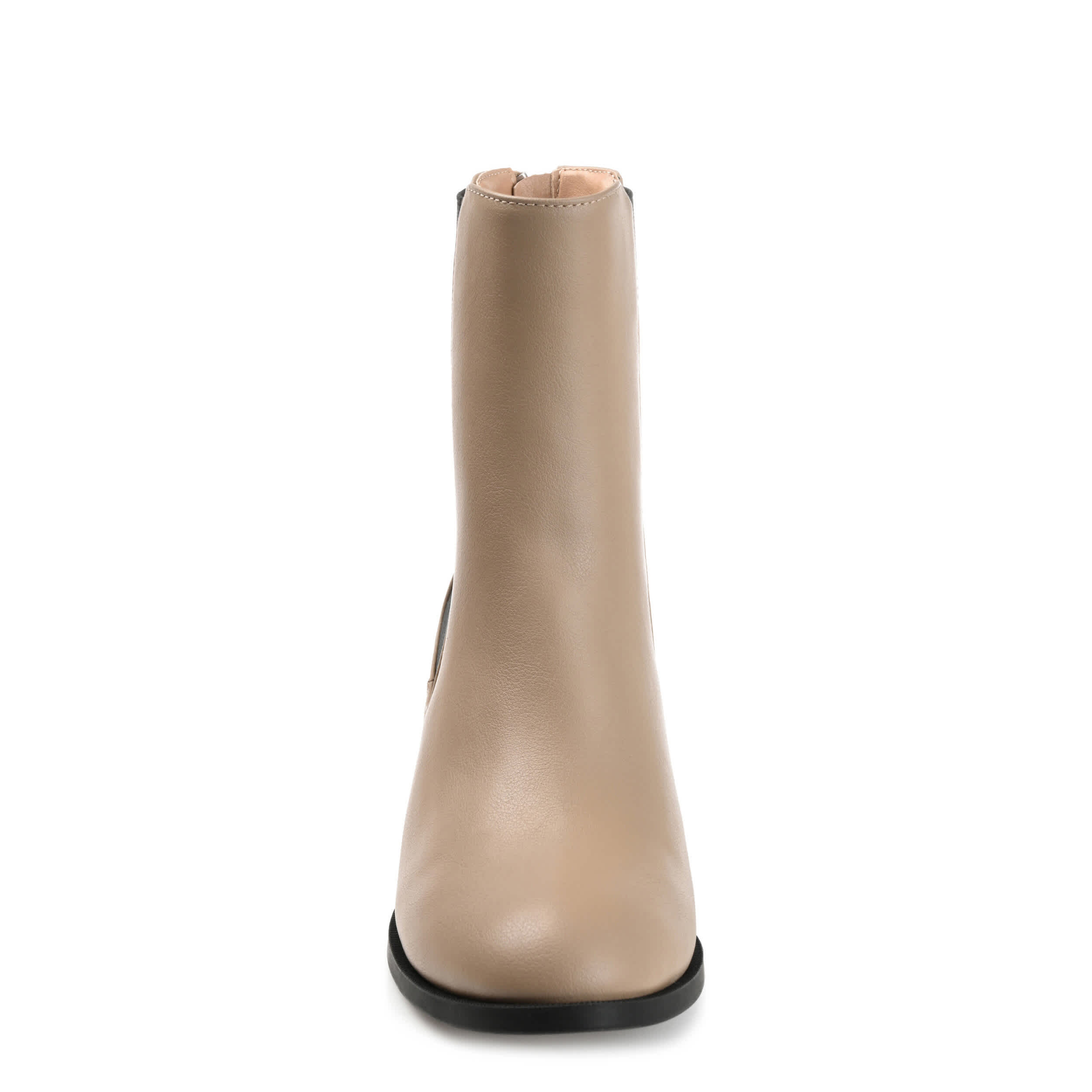 JOURNEE COLLECTION-WOMENS TAYSHIA ANKLE BOOT-TAUPE & 