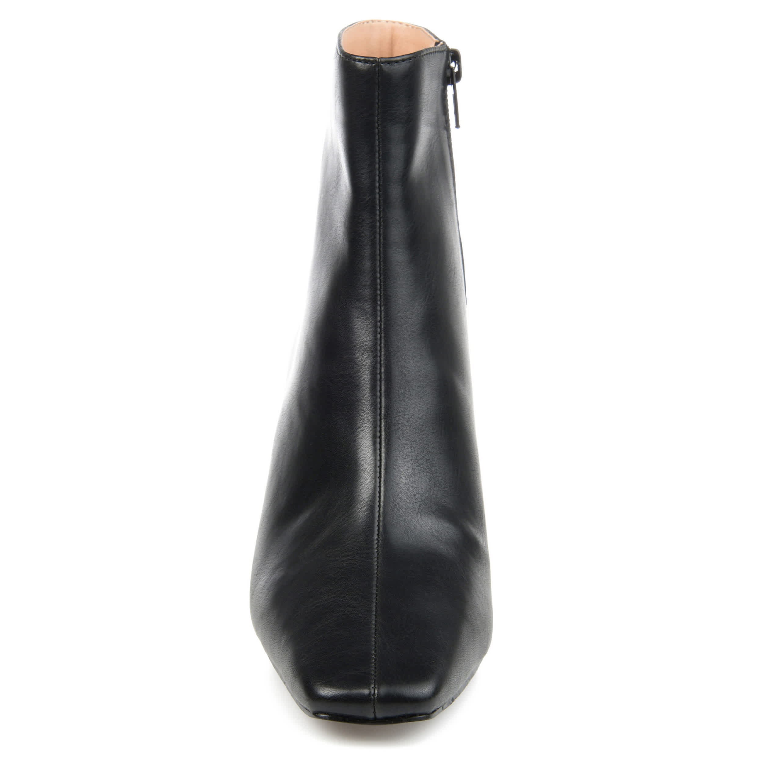 JOURNEE COLLECTION-WOMENS HAYLINN WIDE ANKLE BOOT-BLACK & 