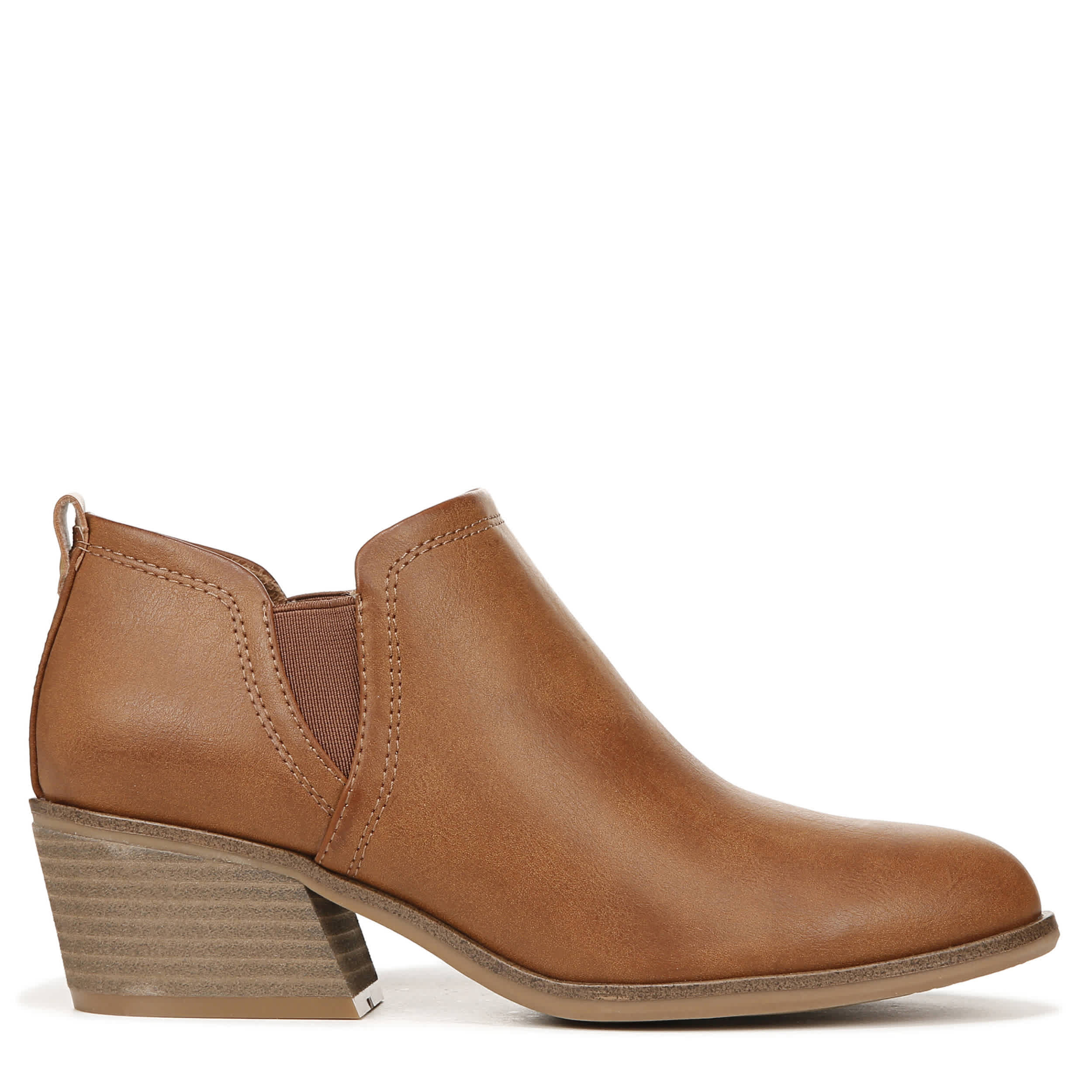 DR. SCHOLL'S-WOMENS LAUREL ANKLE BOOT-BROWN & 