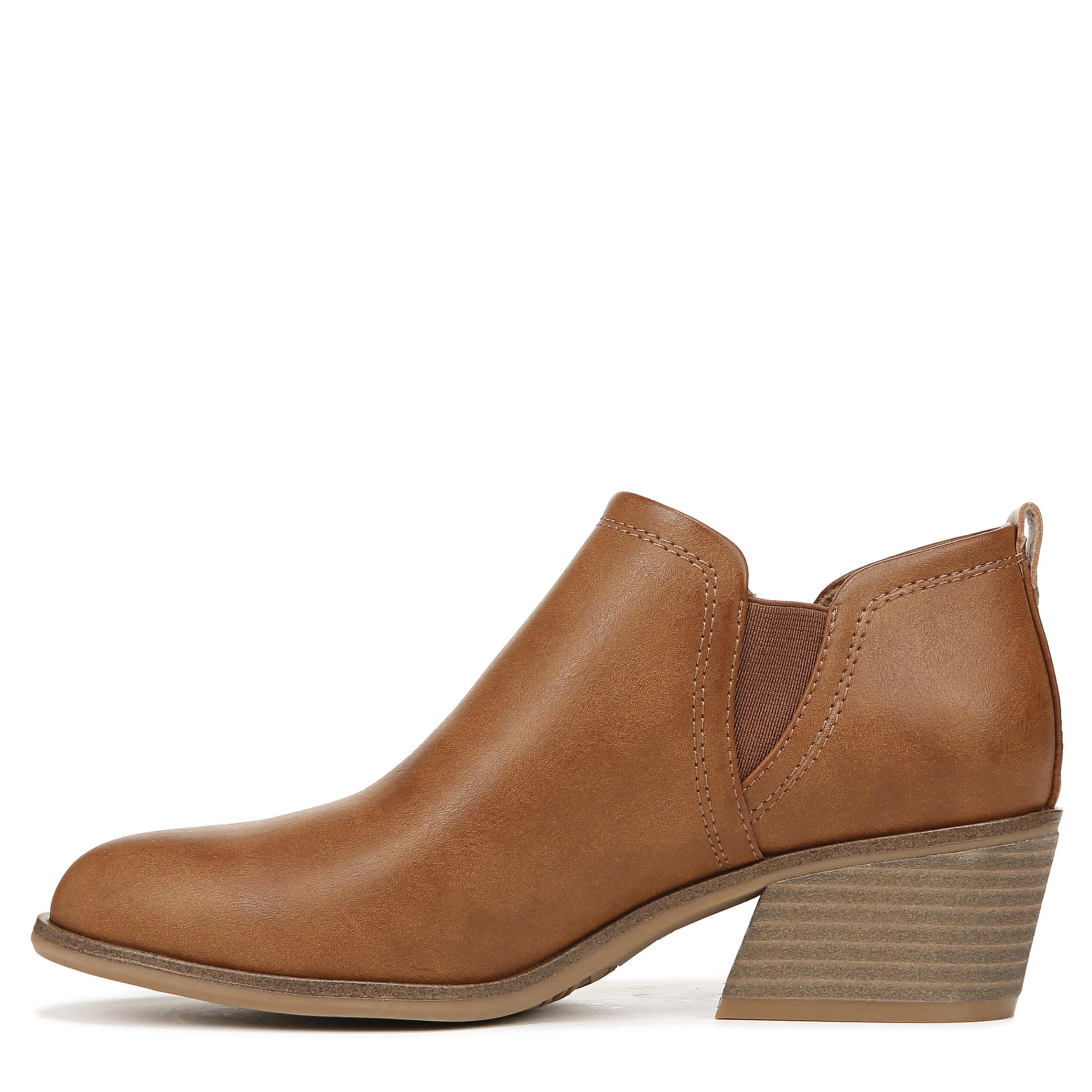 DR. SCHOLL'S-WOMENS LAUREL ANKLE BOOT-BROWN & 