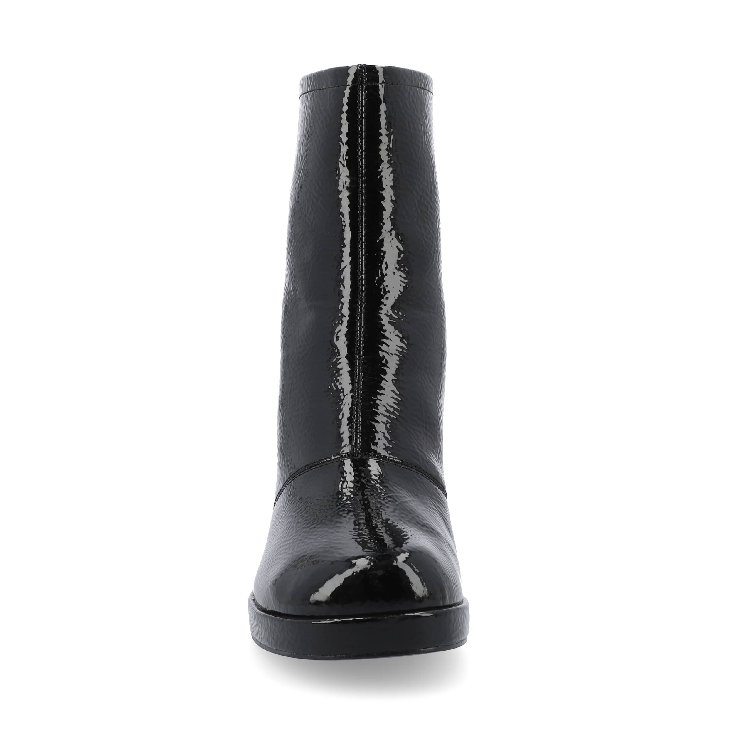 JOURNEE COLLECTION-WOMENS AYLANI ANKLE BOOT-BLACK & 