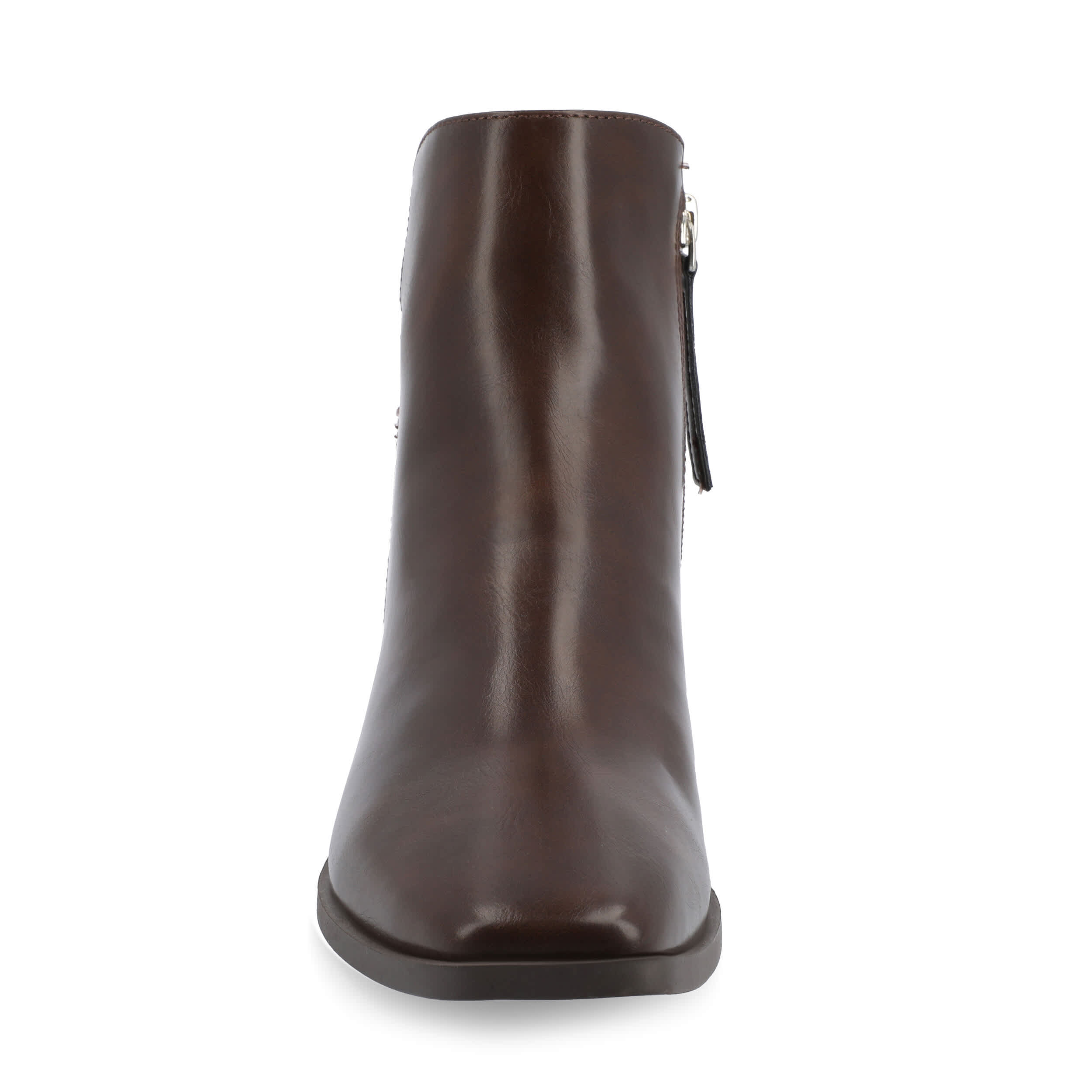 JOURNEE COLLECTION-WOMENS CAPPRI ANKLE BOOT-BROWN & 
