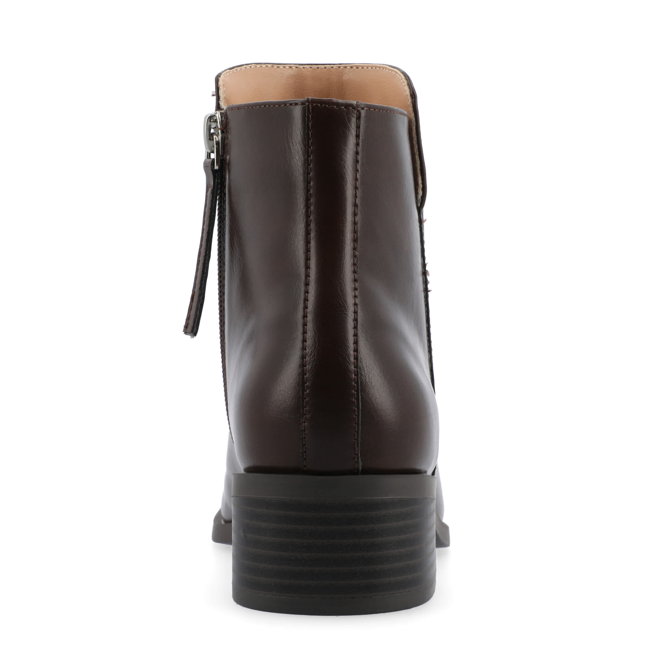 JOURNEE COLLECTION-WOMENS CAPPRI ANKLE BOOT-BROWN & 