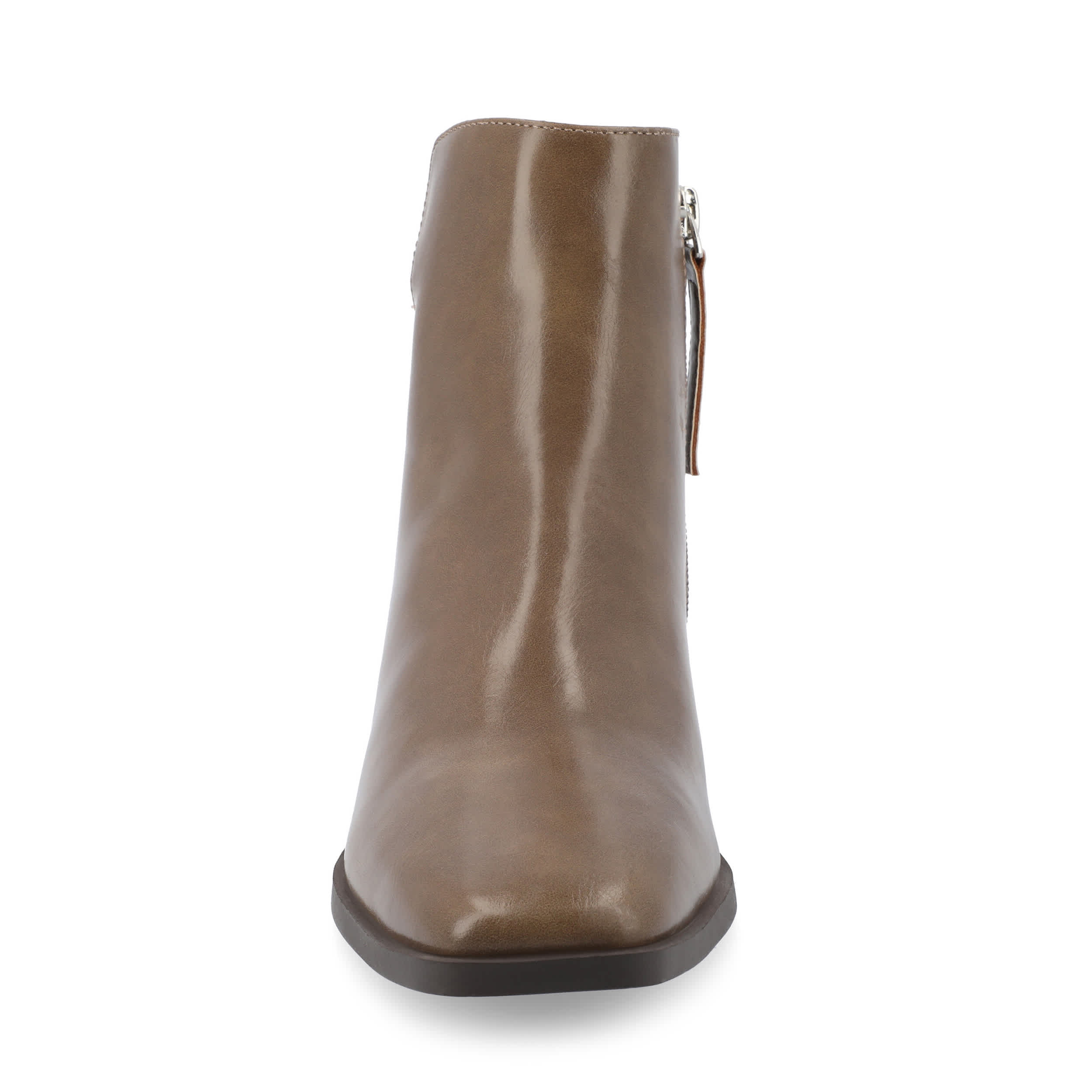 JOURNEE COLLECTION-WOMENS CAPPRI ANKLE BOOT-TAUPE & 