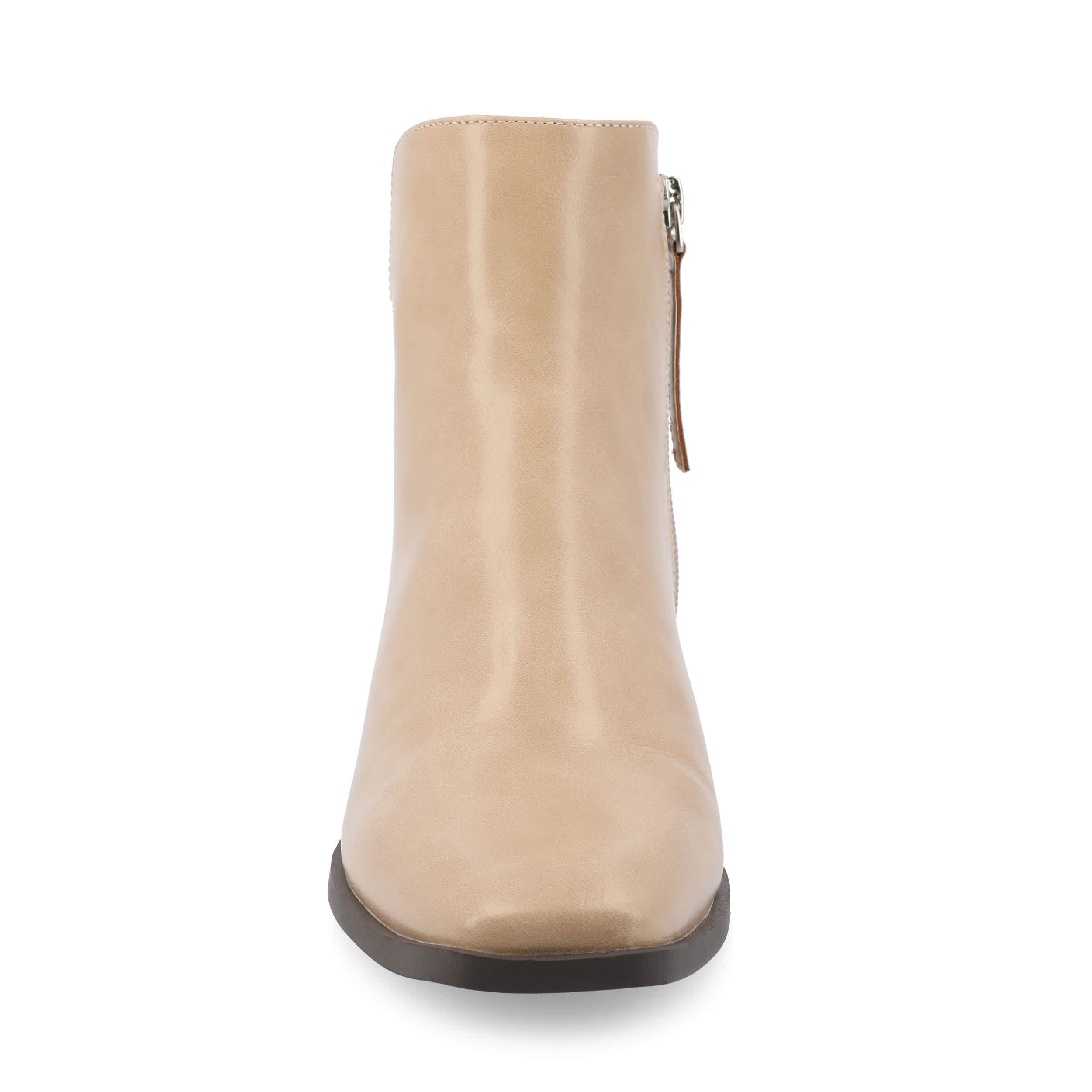JOURNEE COLLECTION-WOMENS CAPPRI ANKLE BOOT-TAN & 