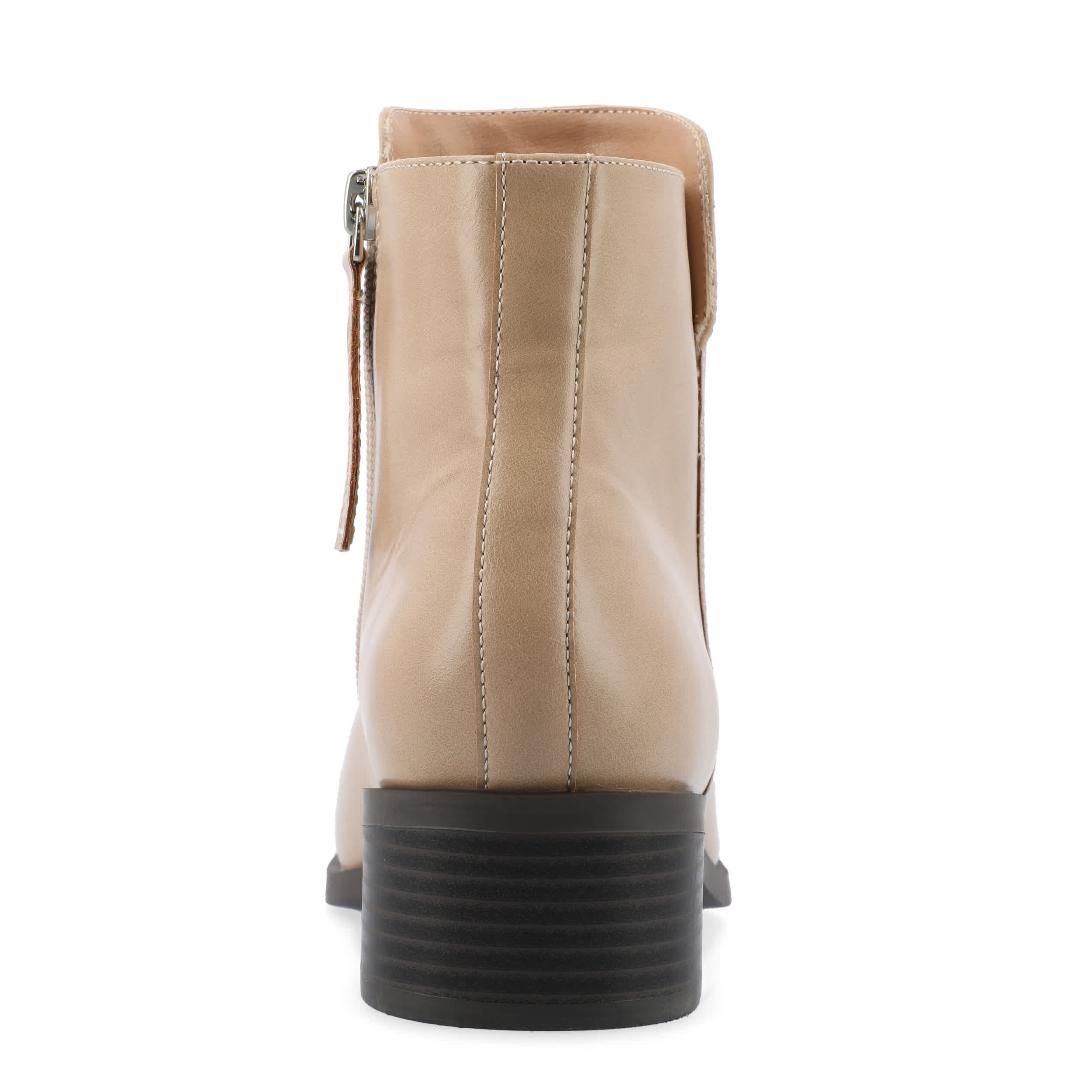 JOURNEE COLLECTION-WOMENS CAPPRI ANKLE BOOT-TAN & 