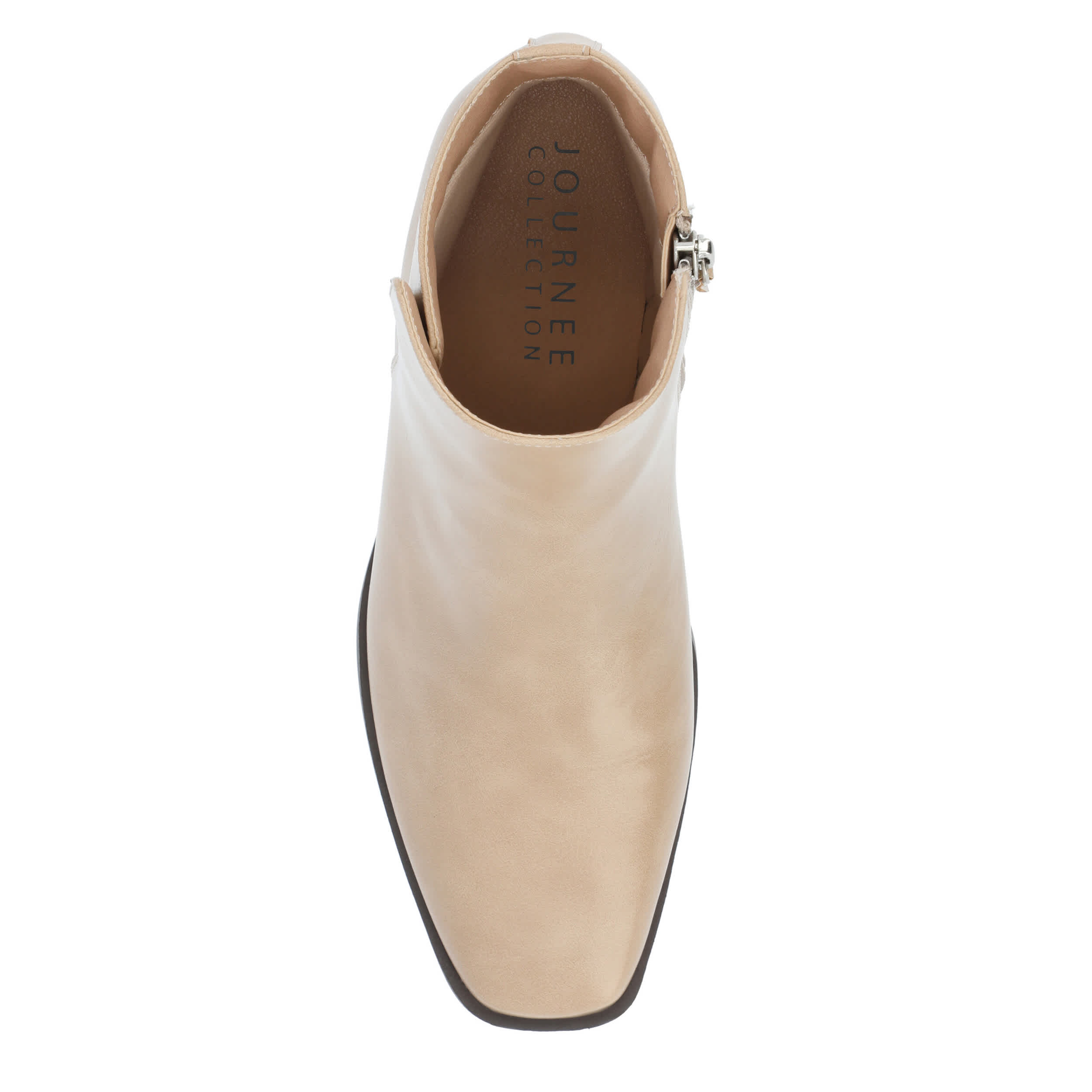 JOURNEE COLLECTION-WOMENS CAPPRI ANKLE BOOT-TAN & 