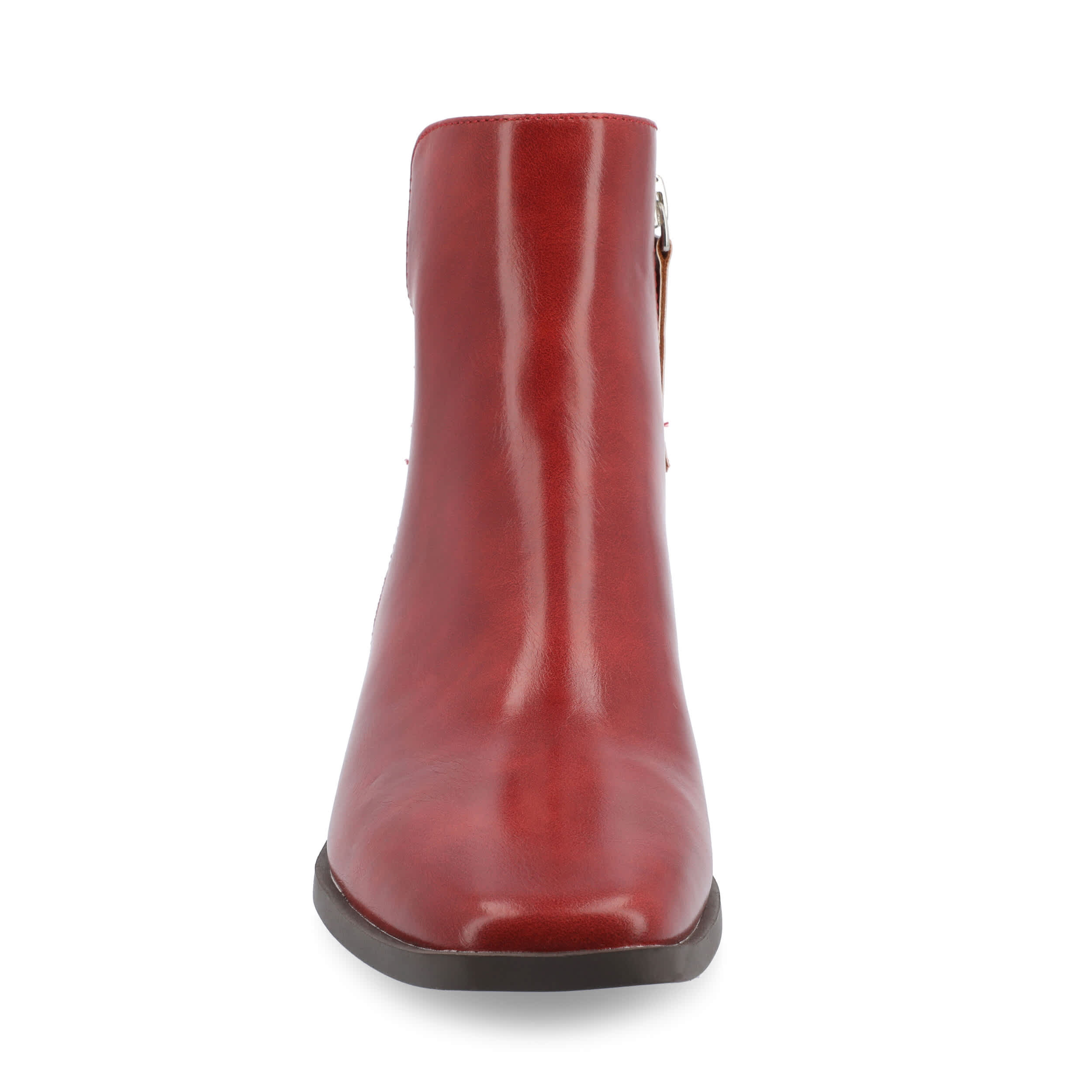 JOURNEE COLLECTION-WOMENS CAPPRI WIDE BOOT-RED & 