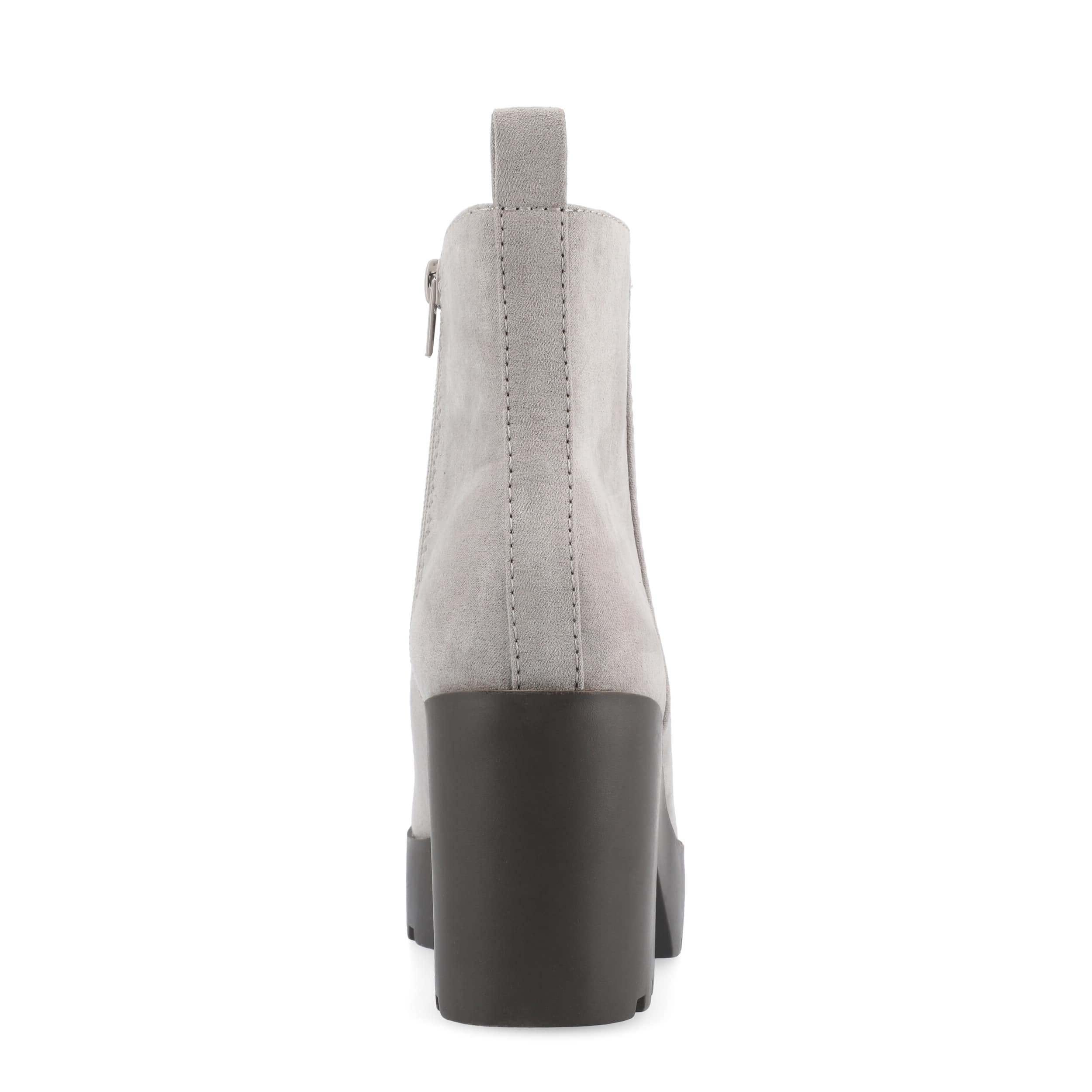 JOURNEE COLLECTION-WOMENS CASSIDY BOOTIE-GREY & 