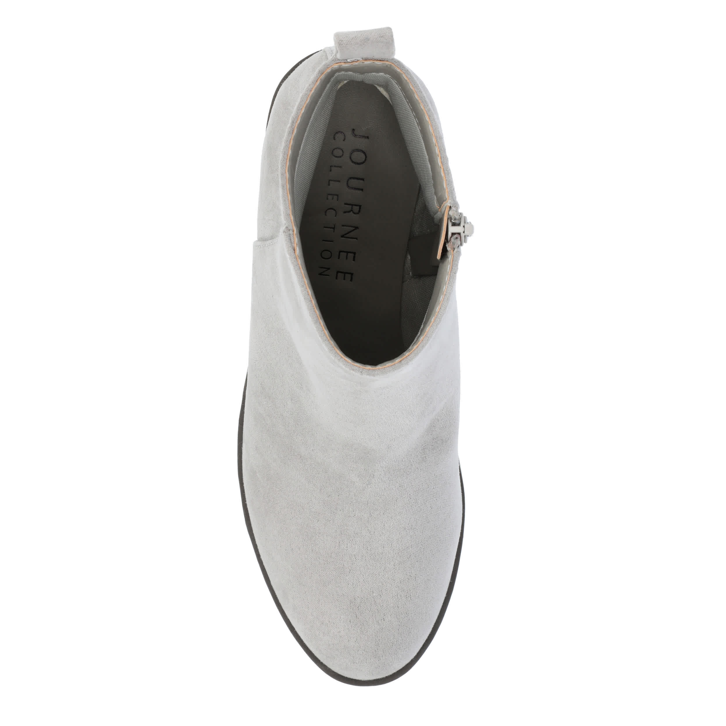 JOURNEE COLLECTION-WOMENS CASSIDY BOOTIE-GREY & 