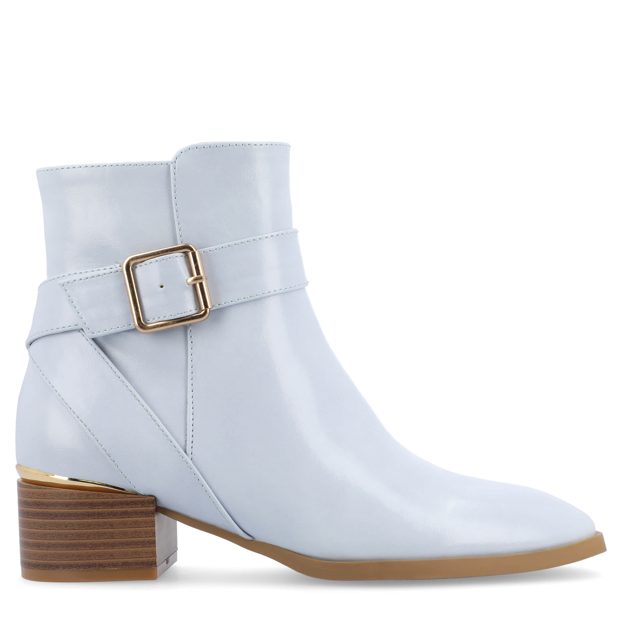 JOURNEE COLLECTION-WOMENS ELLEY BOOTIE-BLUE & 