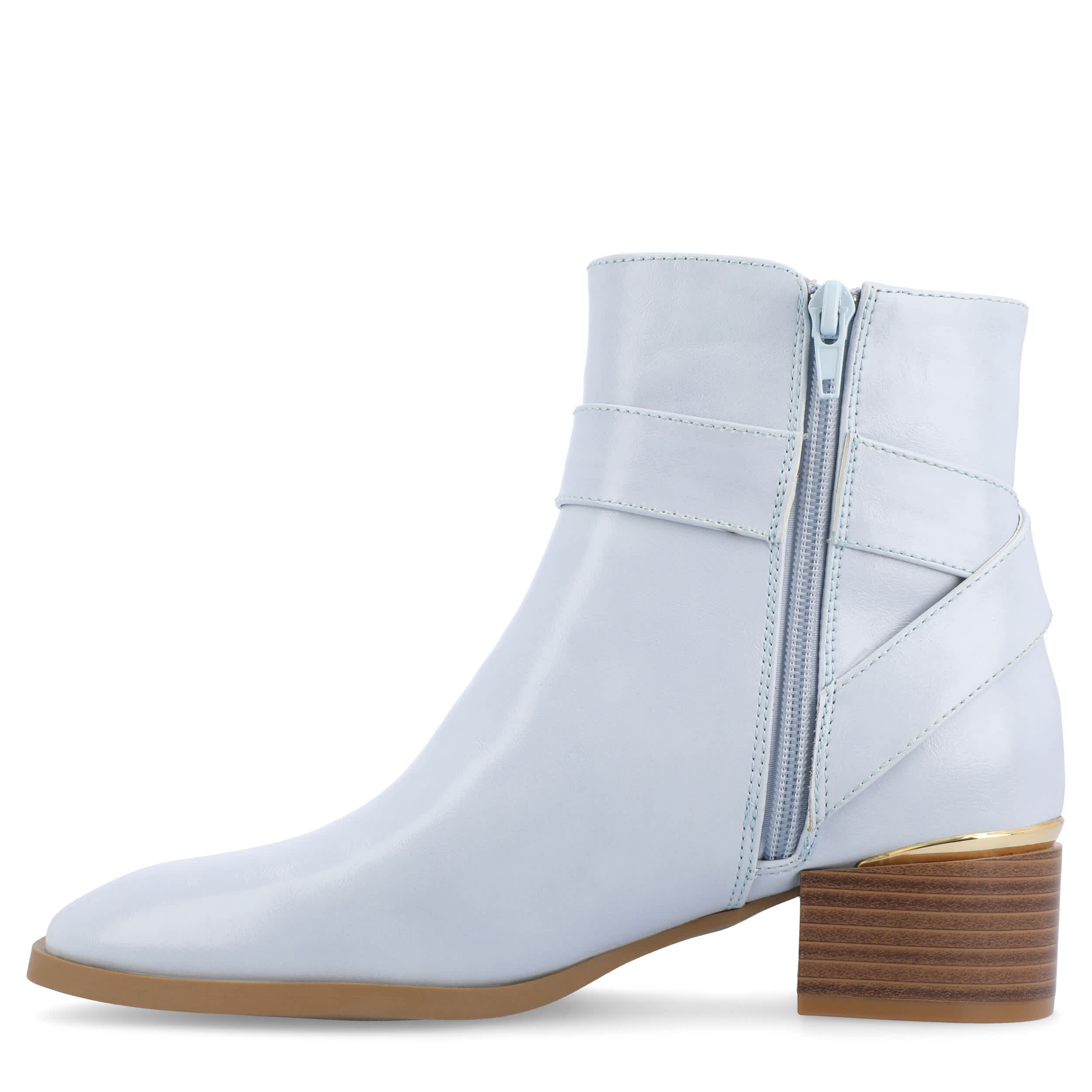 JOURNEE COLLECTION-WOMENS ELLEY BOOTIE-BLUE & 