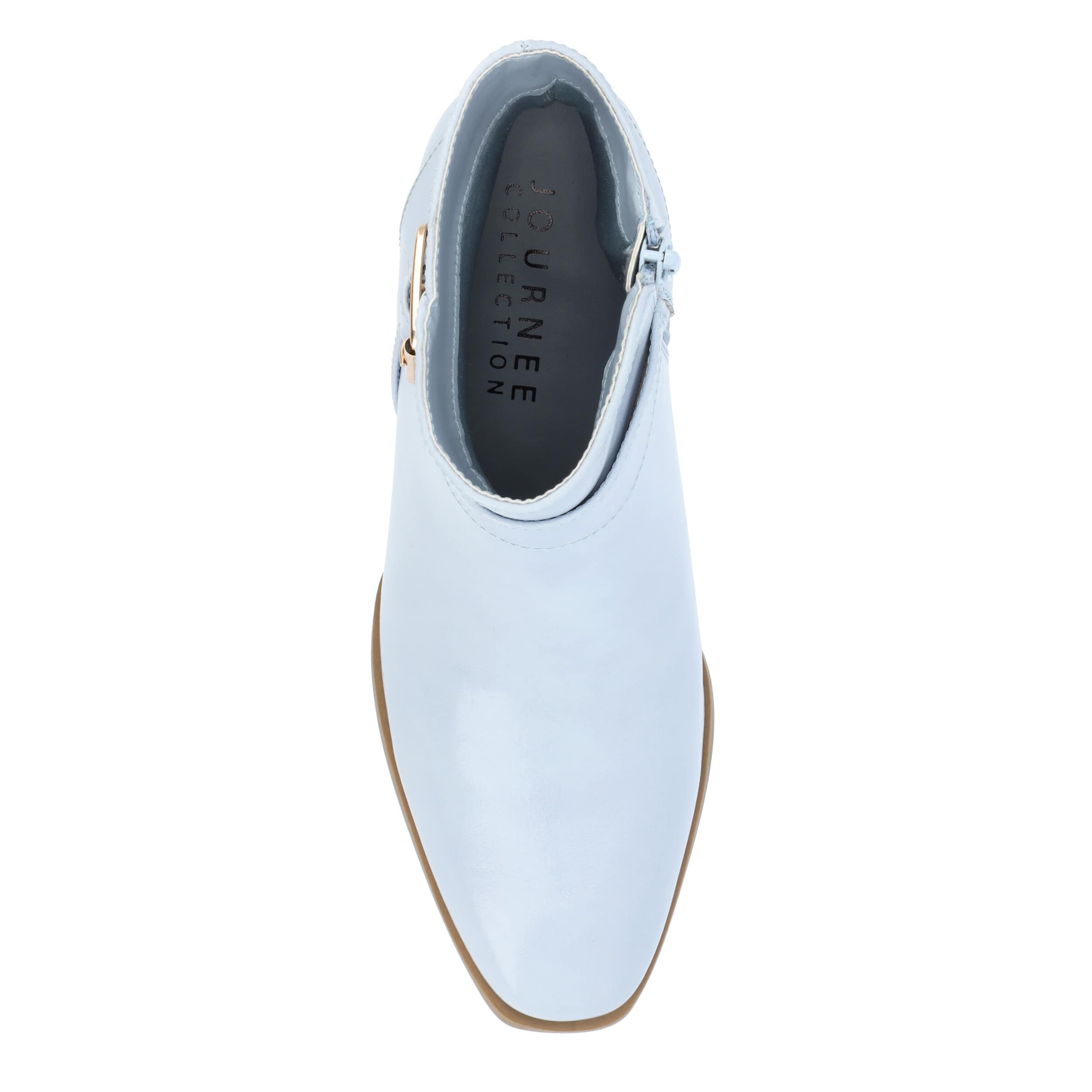 JOURNEE COLLECTION-WOMENS ELLEY BOOTIE-BLUE & 