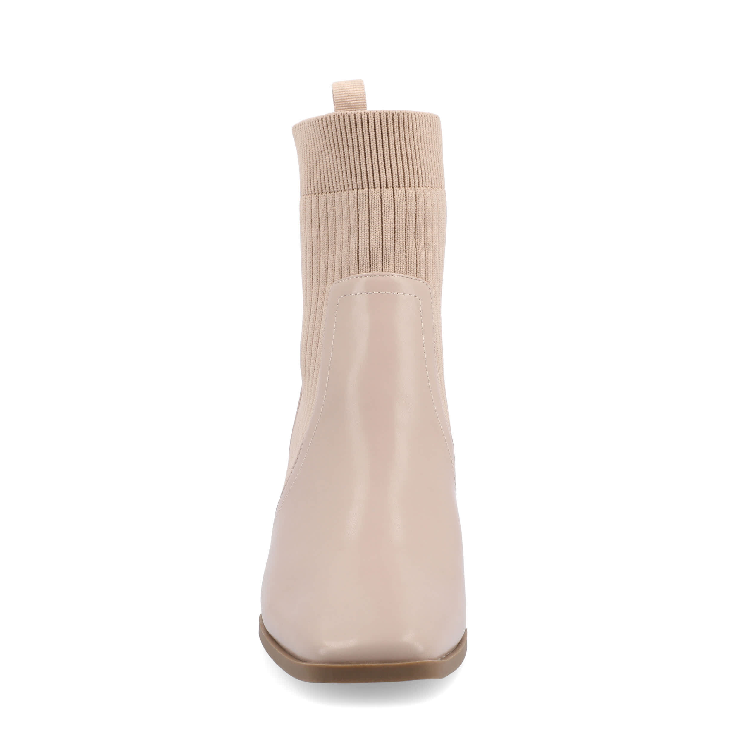 JOURNEE COLLECTION-WOMENS HARLOWE BOOTIE-TAUPE & 