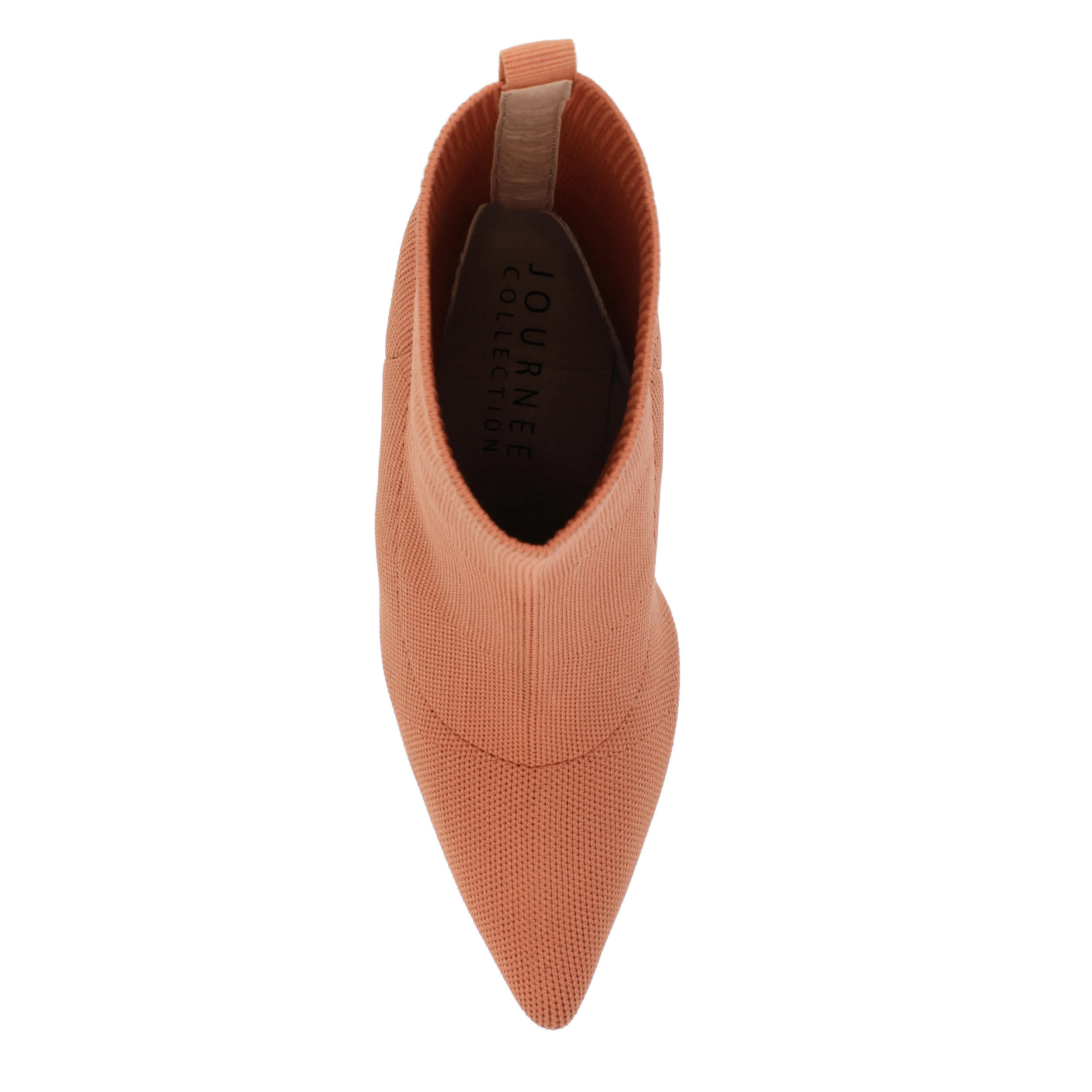 JOURNEE COLLECTION-WOMENS NORALINN BOOTIE-RUST & 