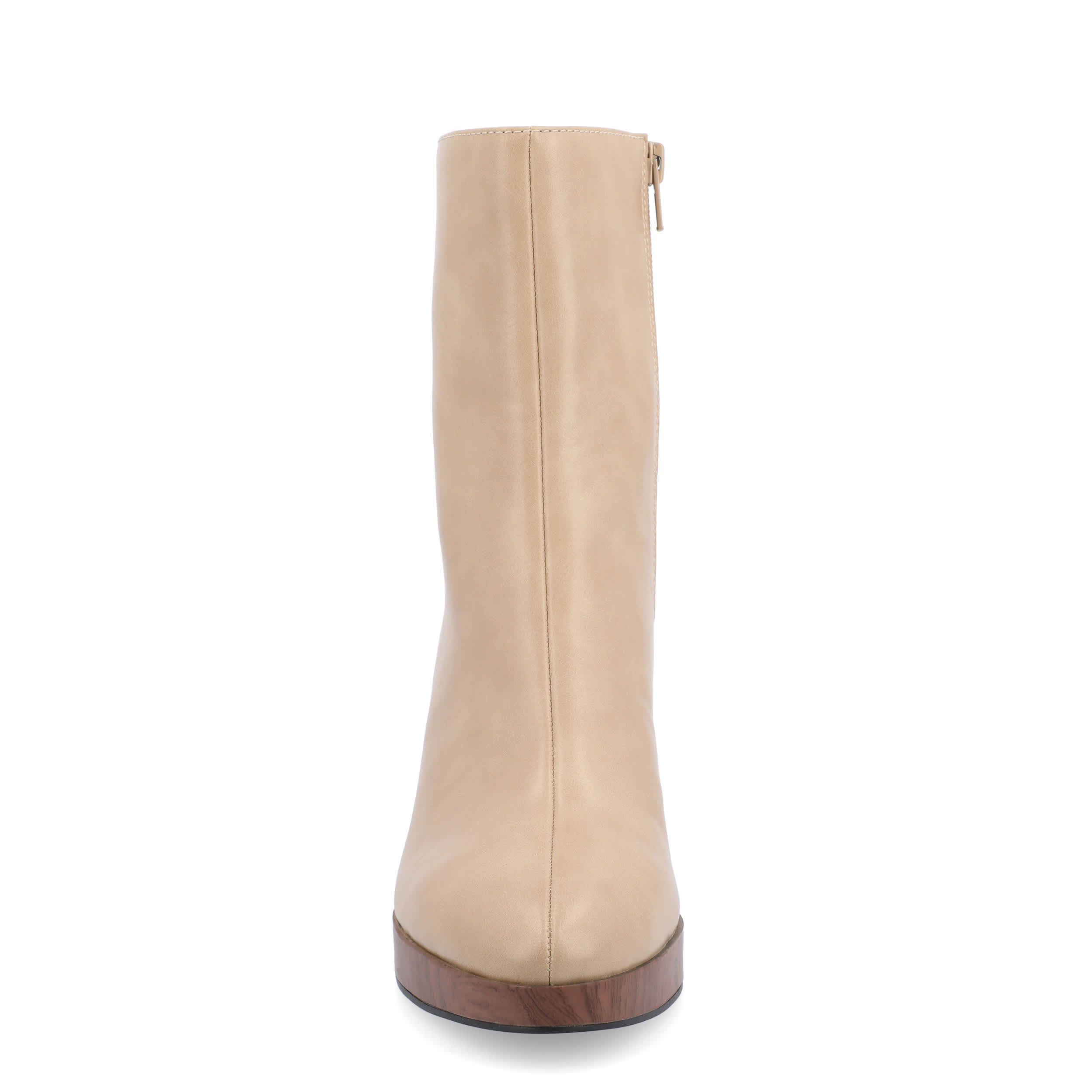 JOURNEE COLLECTION-WOMENS ROMER BOOTIE-TAN & 