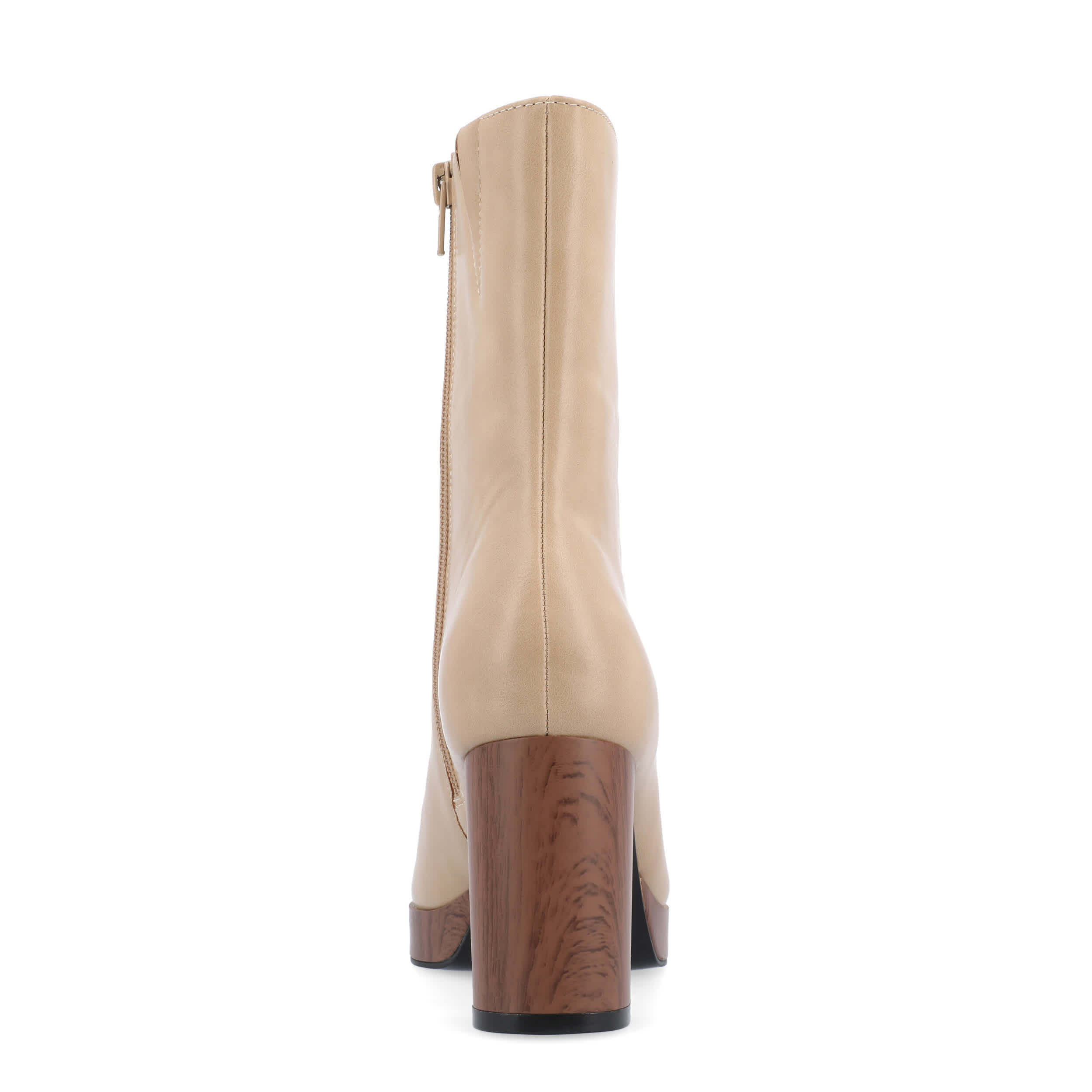 JOURNEE COLLECTION-WOMENS ROMER BOOTIE-TAN & 
